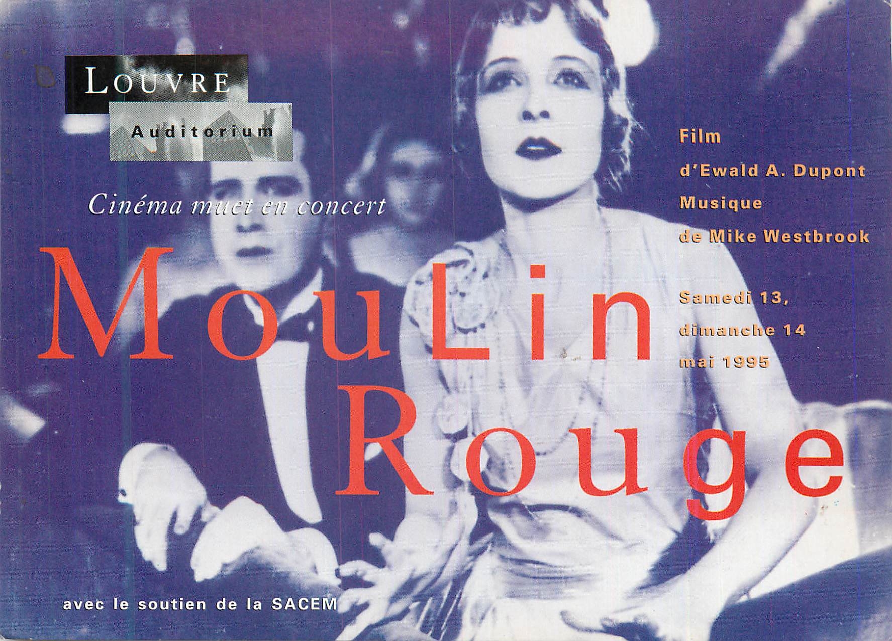 CPM Louvre Auditorium Moulin Rouge Ewald Dupont Mike Westbrook SACEM