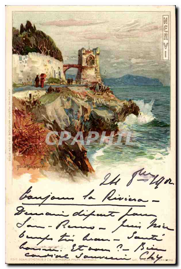 CPA Italie Italie Nervi 