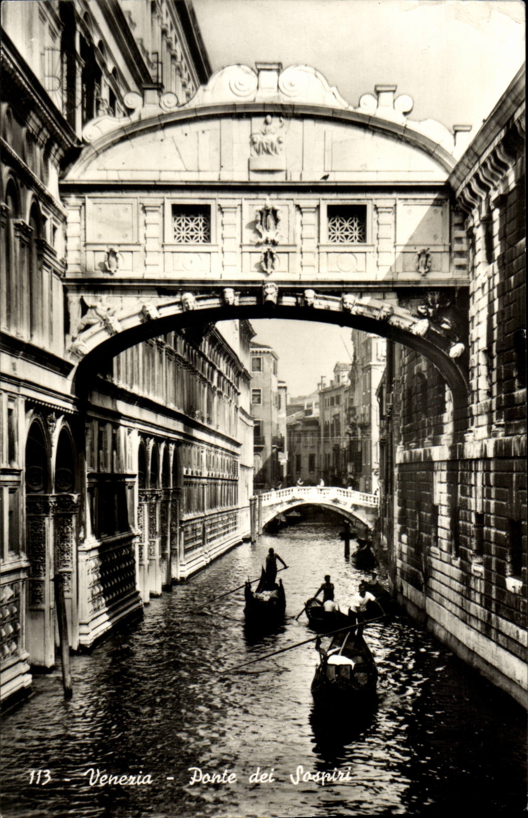 CPA Italie Italia Venezia Ponte del Sospiri