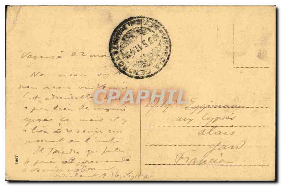 CPA Italie Italia Venezia Porta della carta — Rückseite