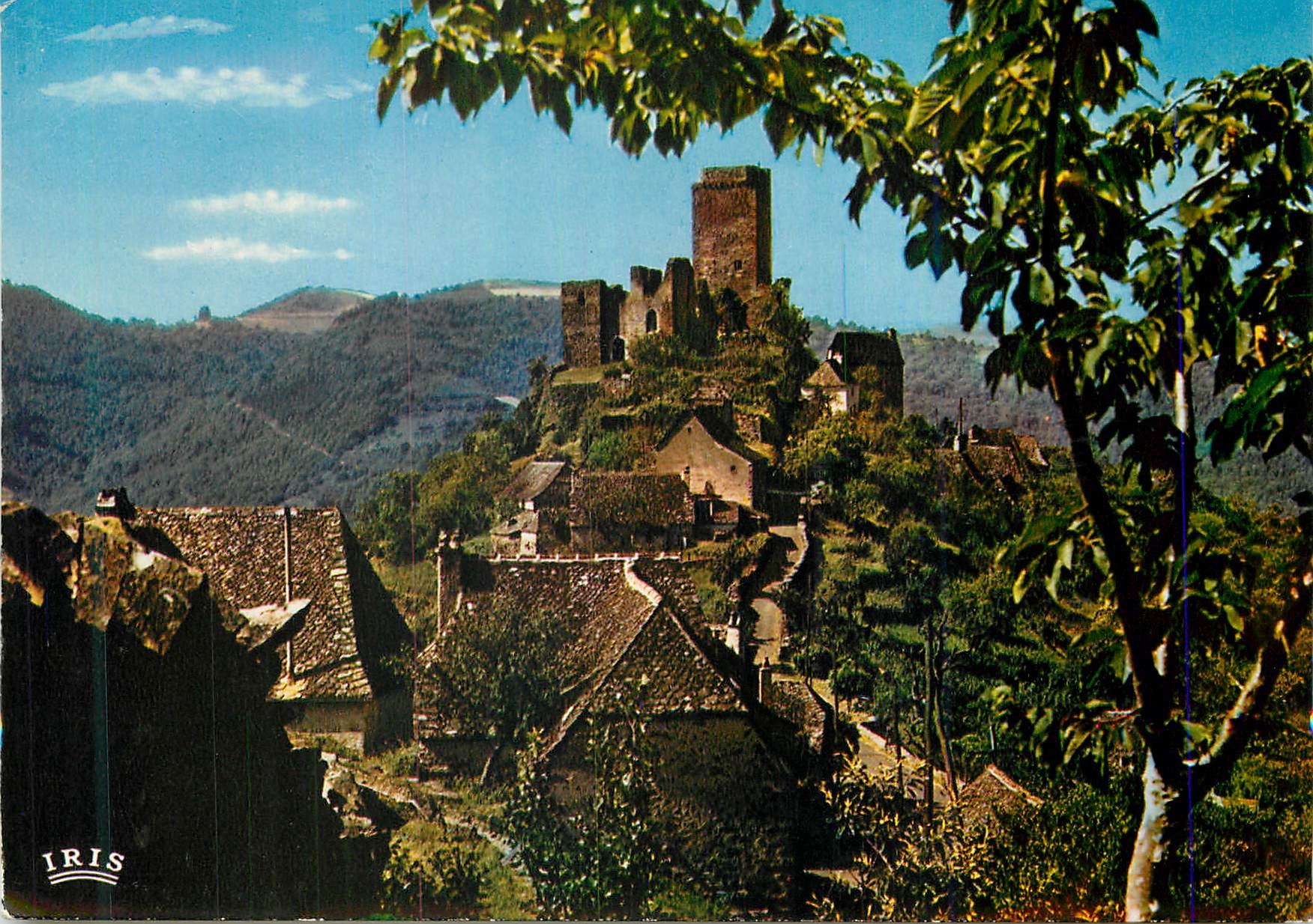 CPA Aveyron Touristique Chateau de Vallon (XIIIe siecle)