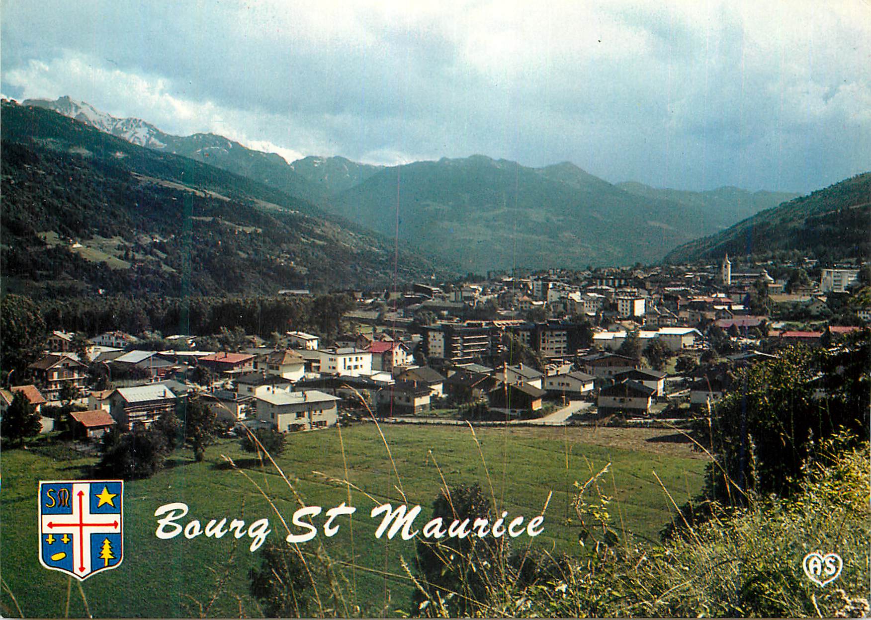 CPA Bourg St Maurice Savoie Tarentaise vue Generale
