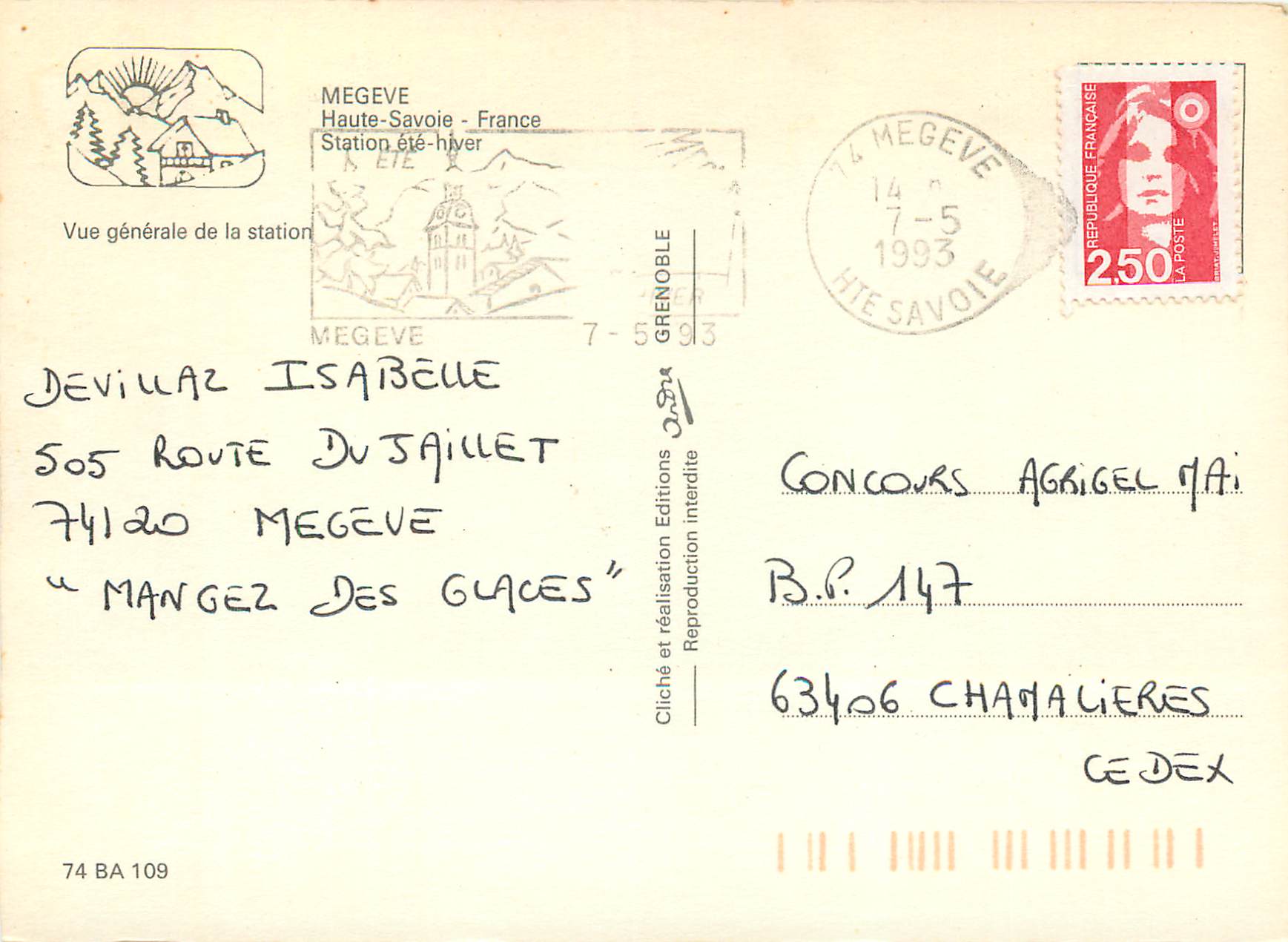 Mégeve — Vue générale de la station — Éditions Grenoble — Reverso