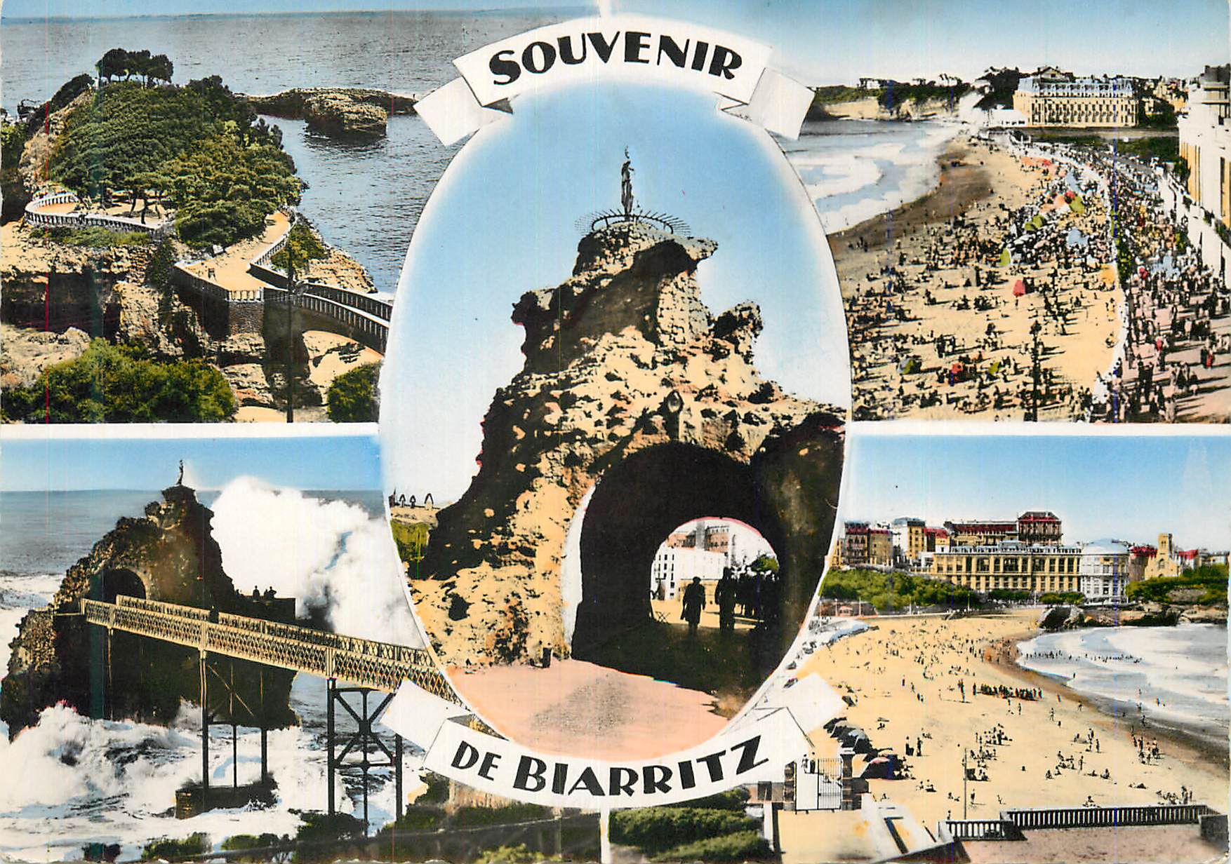 Biarritz — Souvenir de Biarritz — Cie des Arts Photomécaniques, Paris