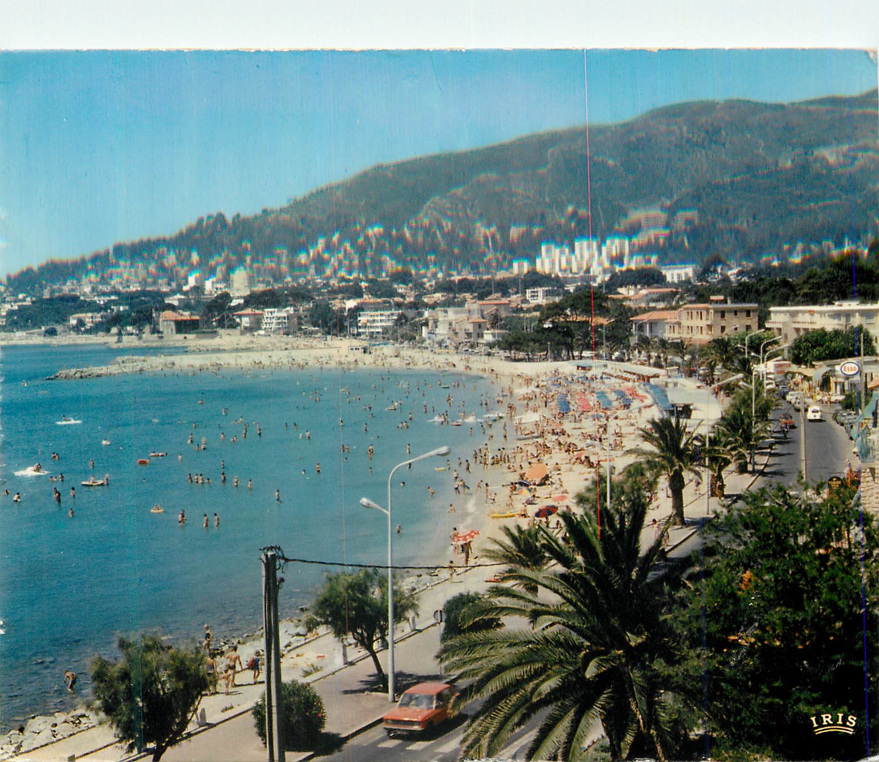 CPM Reflets de Provence La Ciotat(B du R) La Plage et le Boulevard Beau Rivage