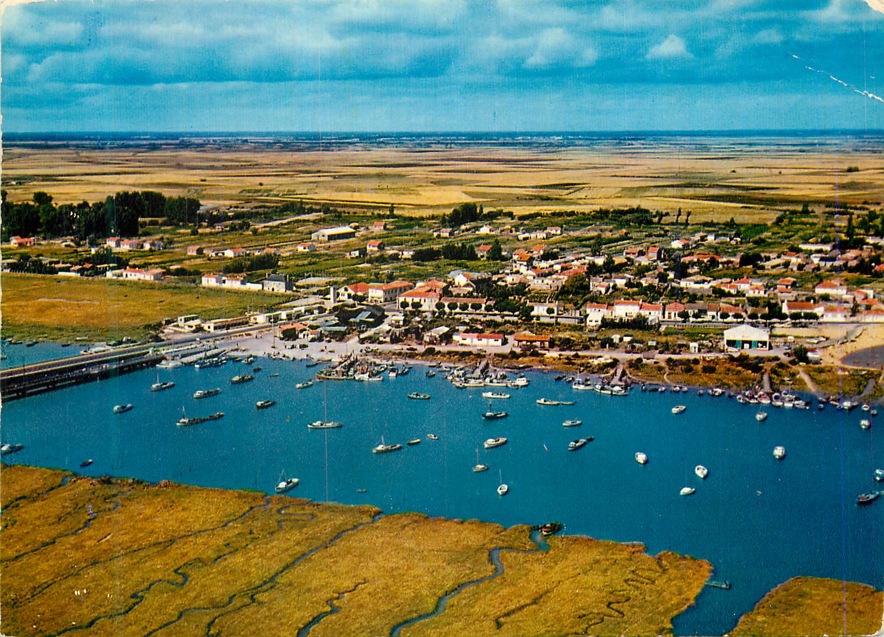 CPM L'Aiguillon sur Mer La Faute (Vendee) le Port