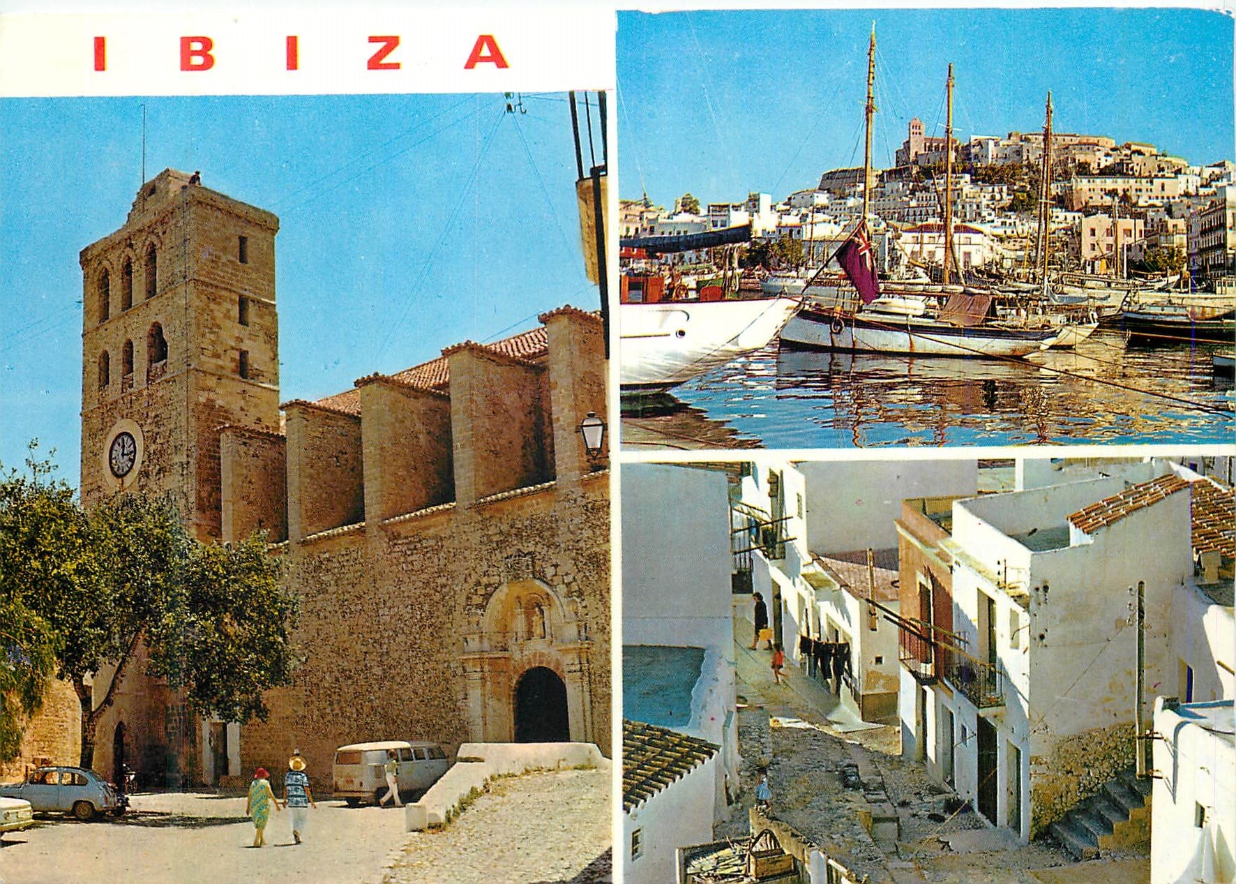 CPM Ibiza (Baleares) Espana Details de la Ville