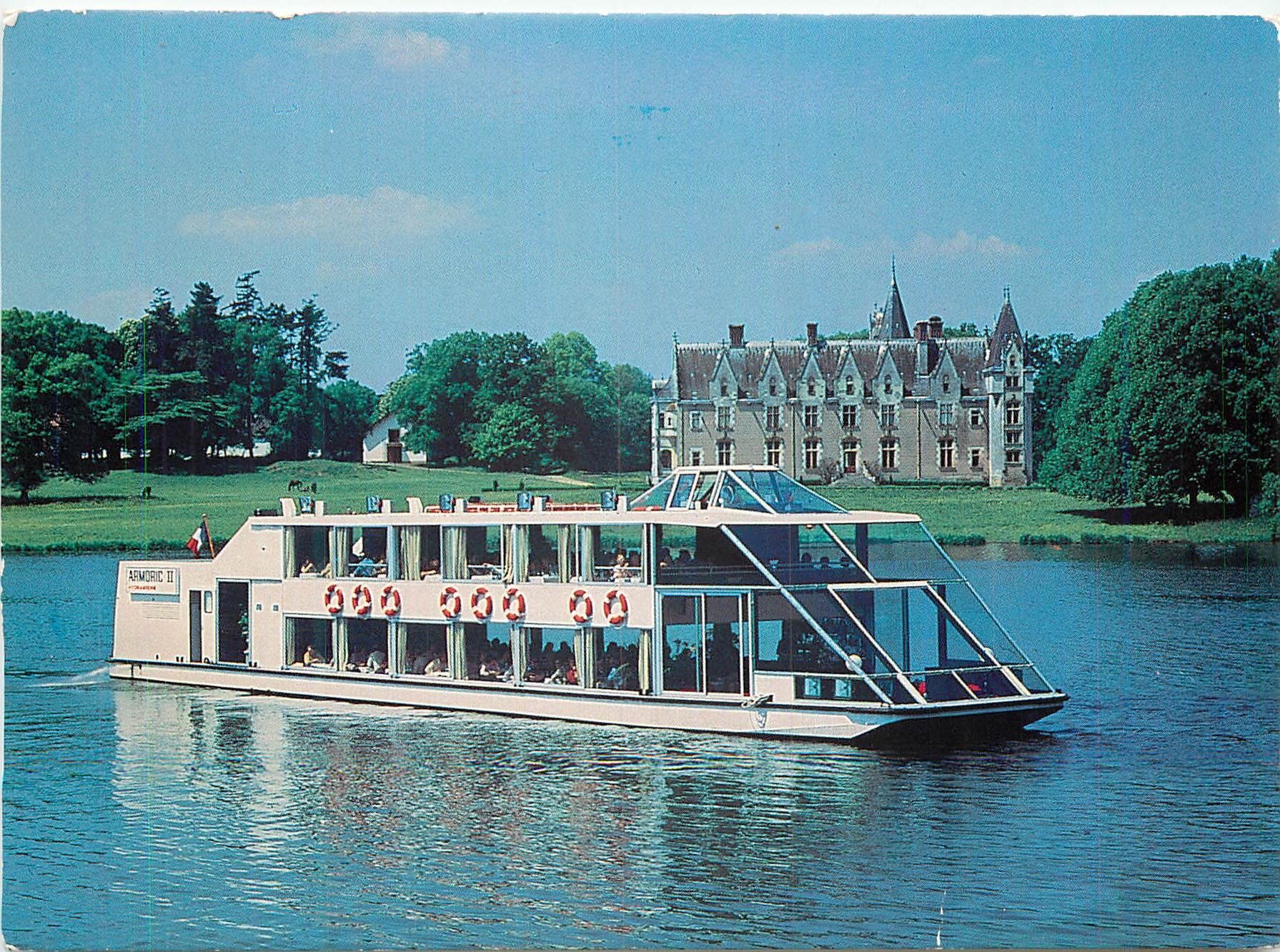 CPM Hydraerdre Armoric II Chateau de la Gascherie Tourisme et Gastronomie au Fil d'Eau Bateau
