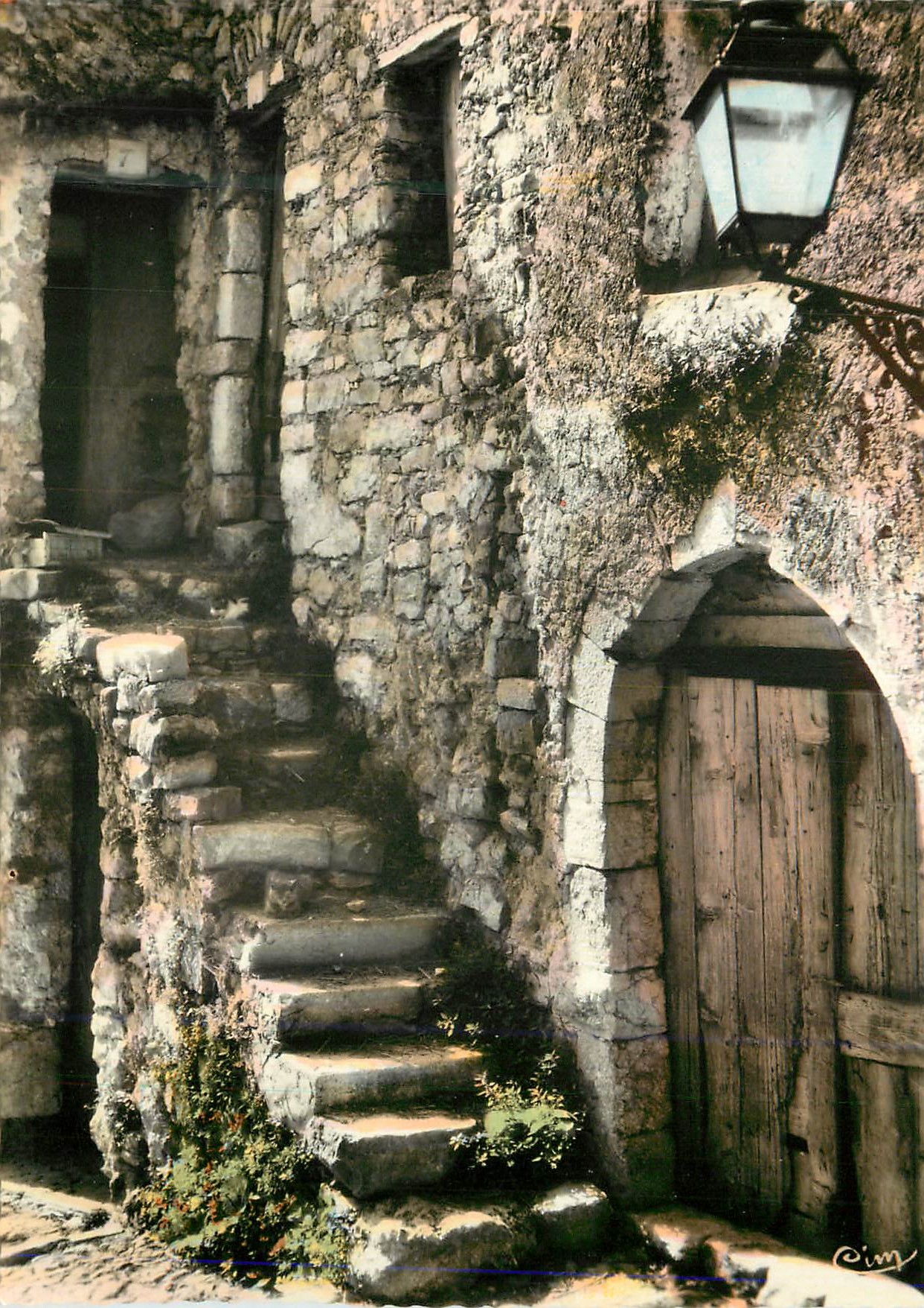 CPM Saint Anges (Alpes Marit) Aspect d'une Vieille Ruelle