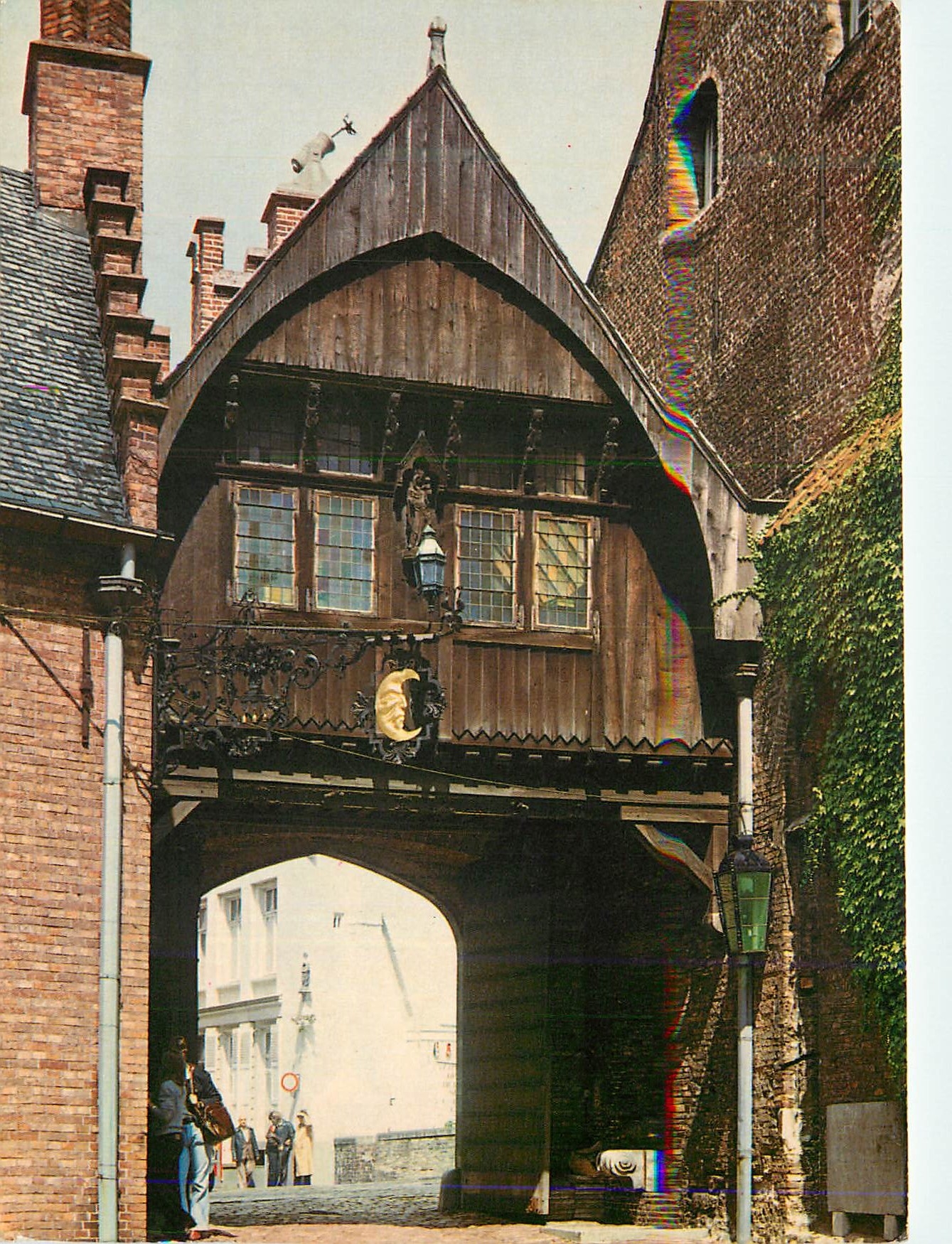 CPM Brugge Portail d'Entree du Palais Gruuthuse
