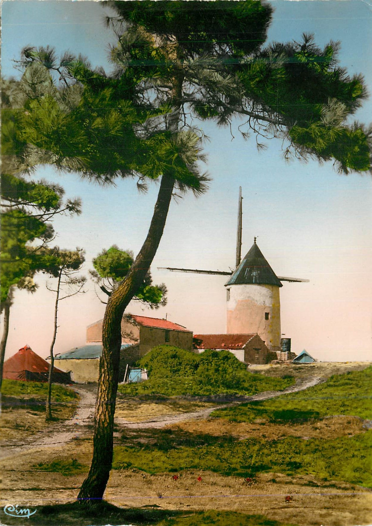 La Guérinière (Vendée) — Un Moulin — Combier Imp. (S. et L.)