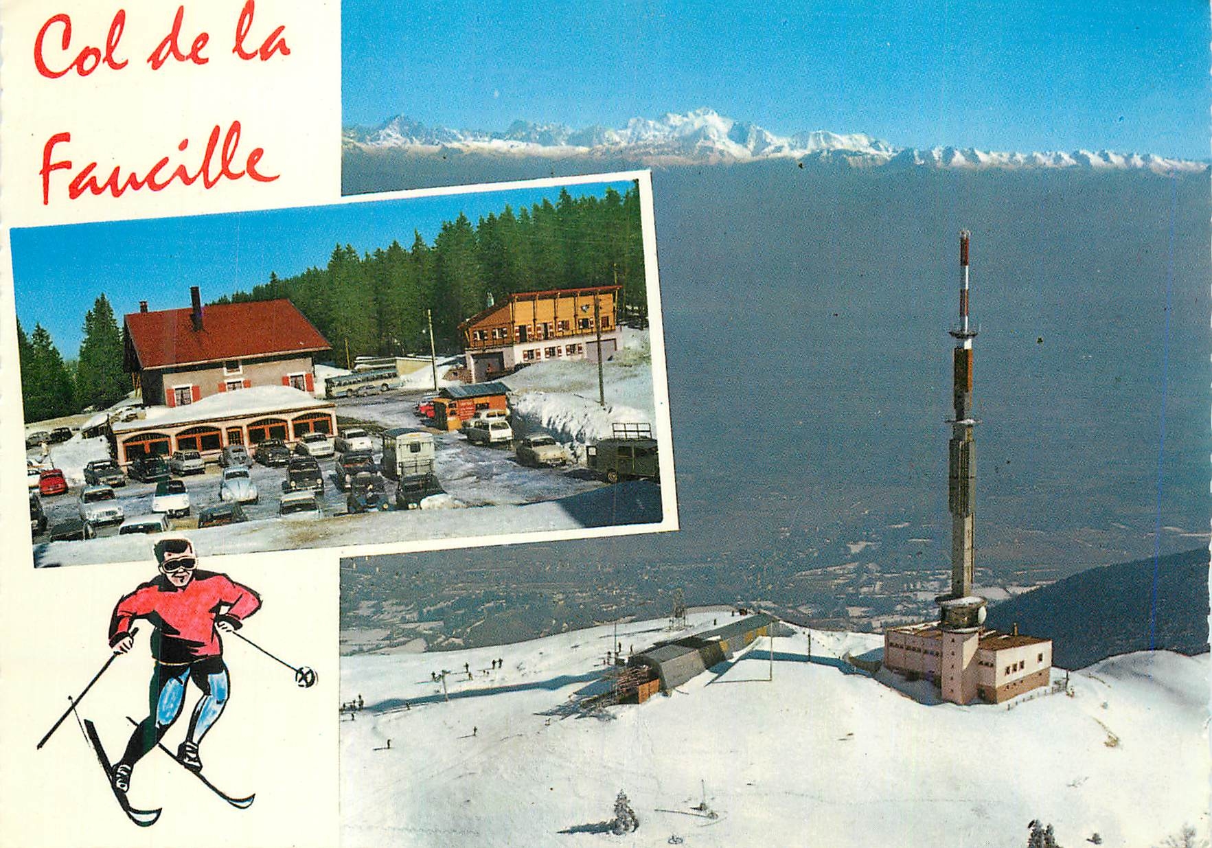 CPM Le Haute Jura Col de la Faucille (Ain) alt 1323 m Le Sommet du Mont Rond Ski