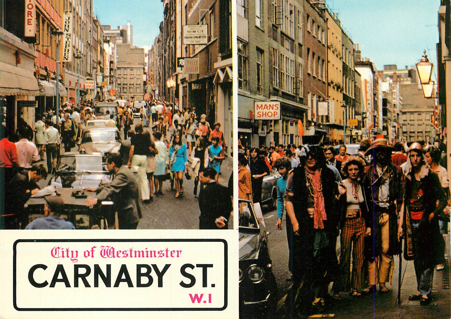 CPM City of Westminster Carnaby ST and Its Frequentors London