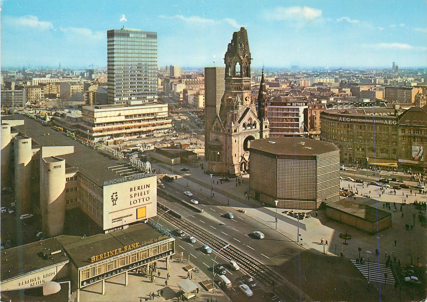 CPM Berlin Gedachtniskirche Und Europa Center