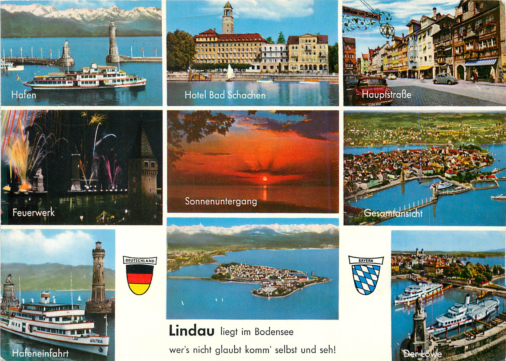 CPM Lindau Liegt Im Bodensee Wer's Nicht Glaubt Komm'Selbst Und Seh