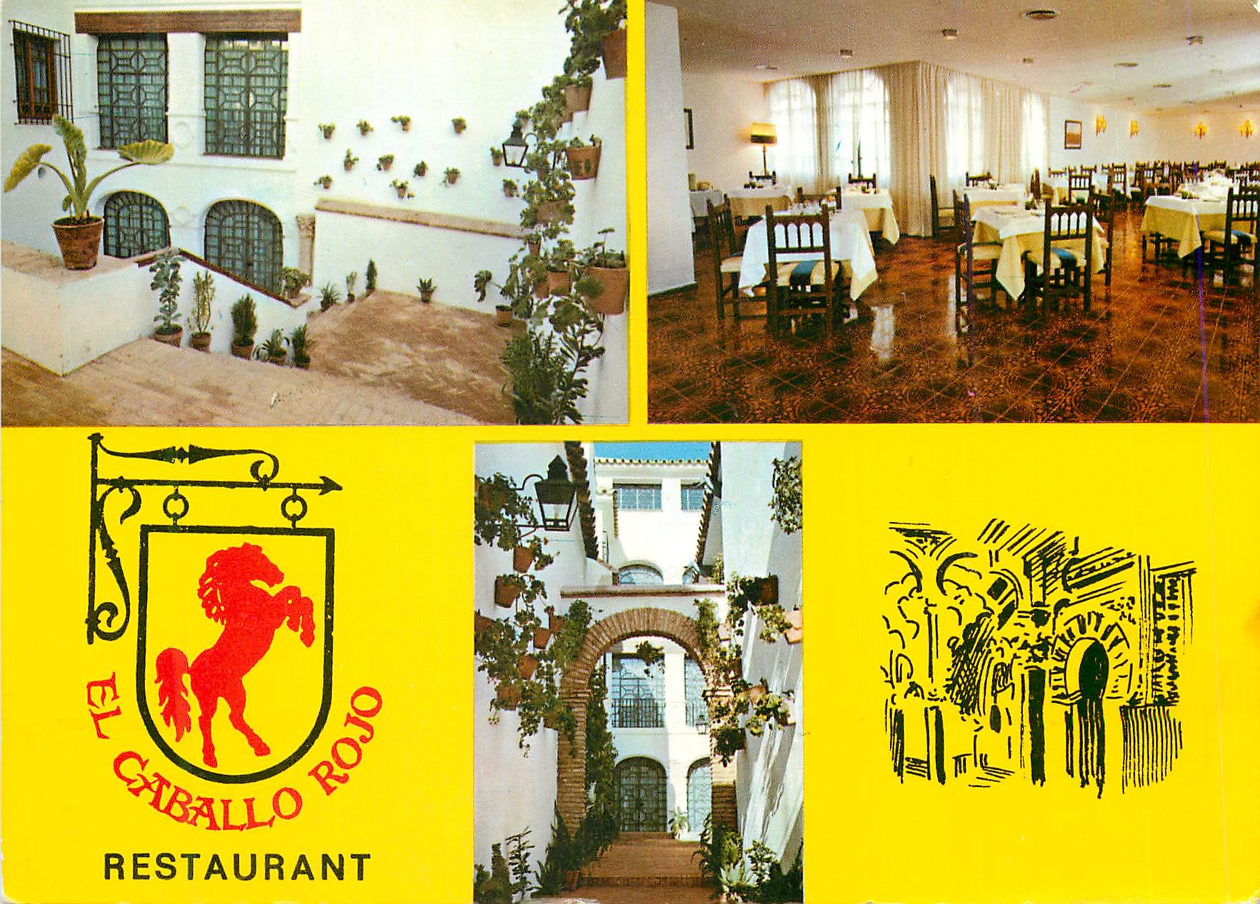 Restaurant El Caballo Rojo — Cordoue — Fotocolor León