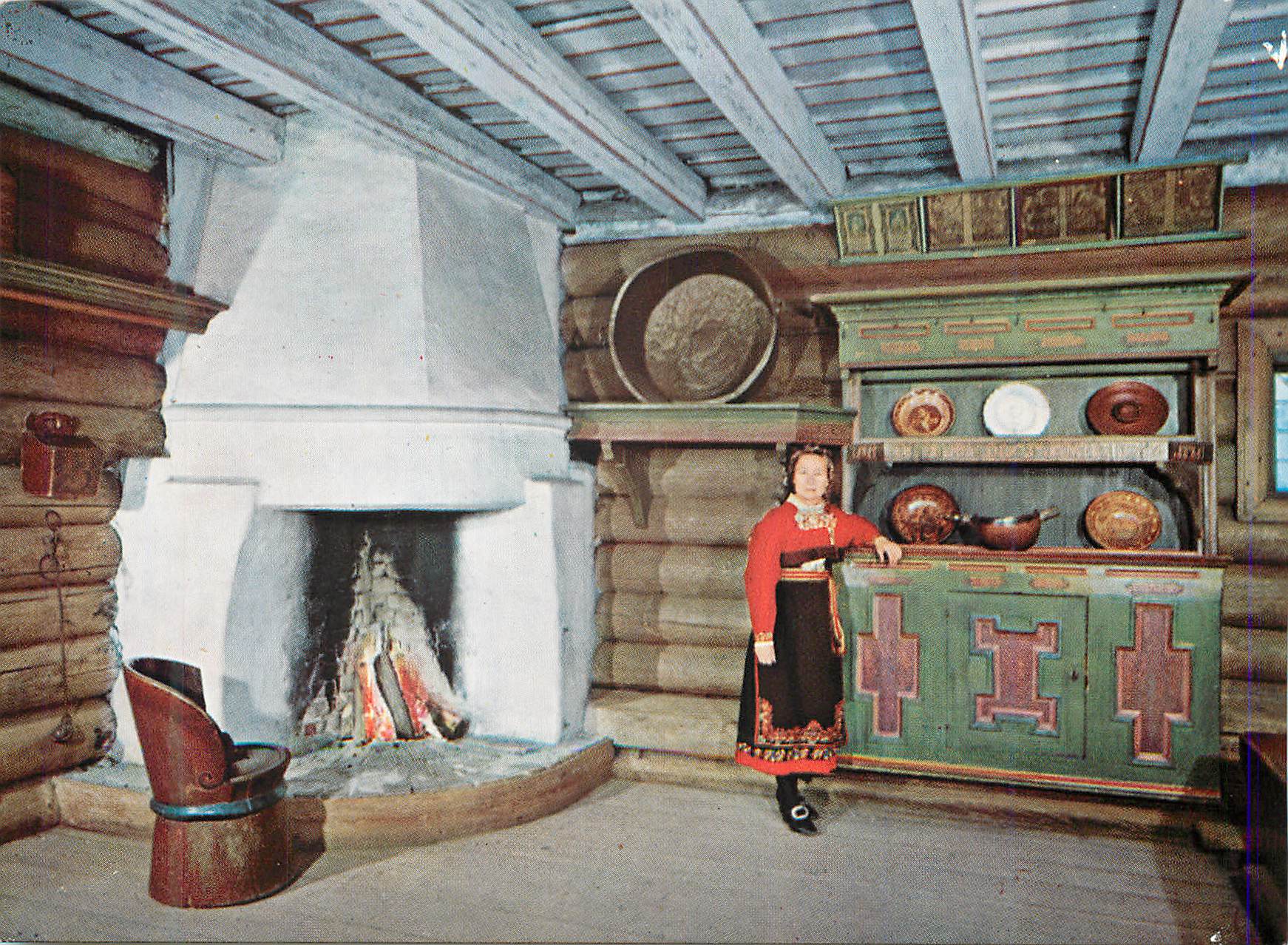 CPM Norsk Folkemuseum Oslo Maison de Hove Heddal Telemark