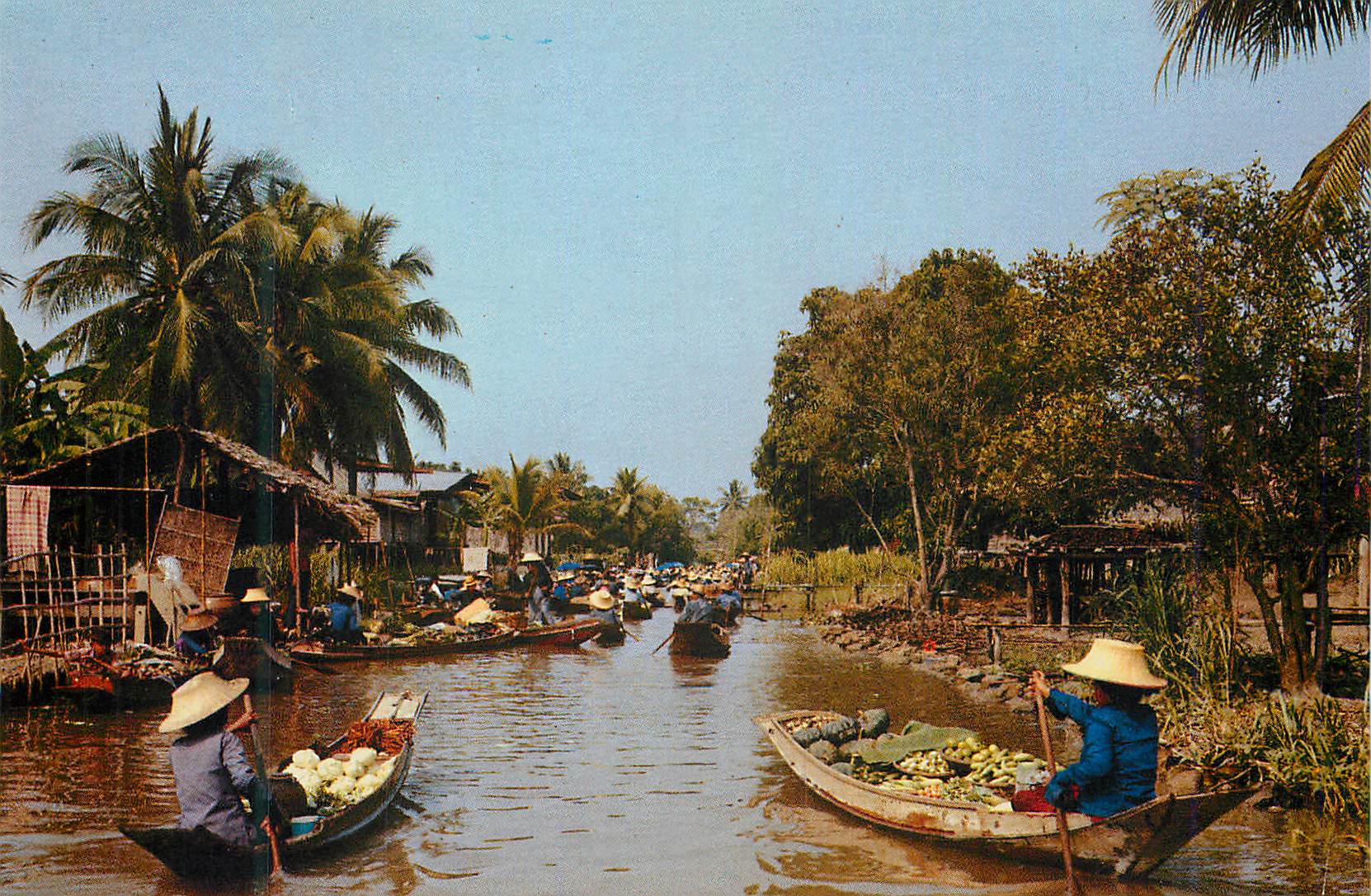 CPM Rajburi Middle Thailand Damnernsaduak Floating Market