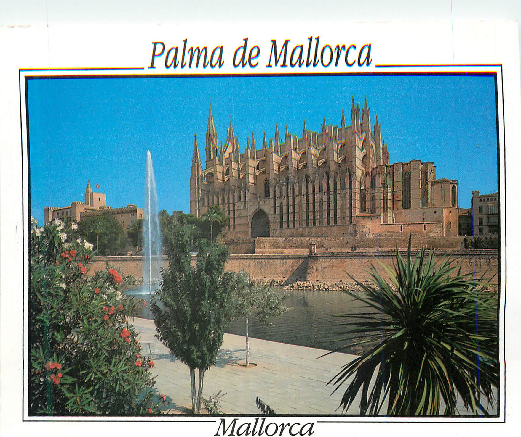 CPM Palma de Mallorca Parque del Mar Catedarl y Palacio de la ALmudaina