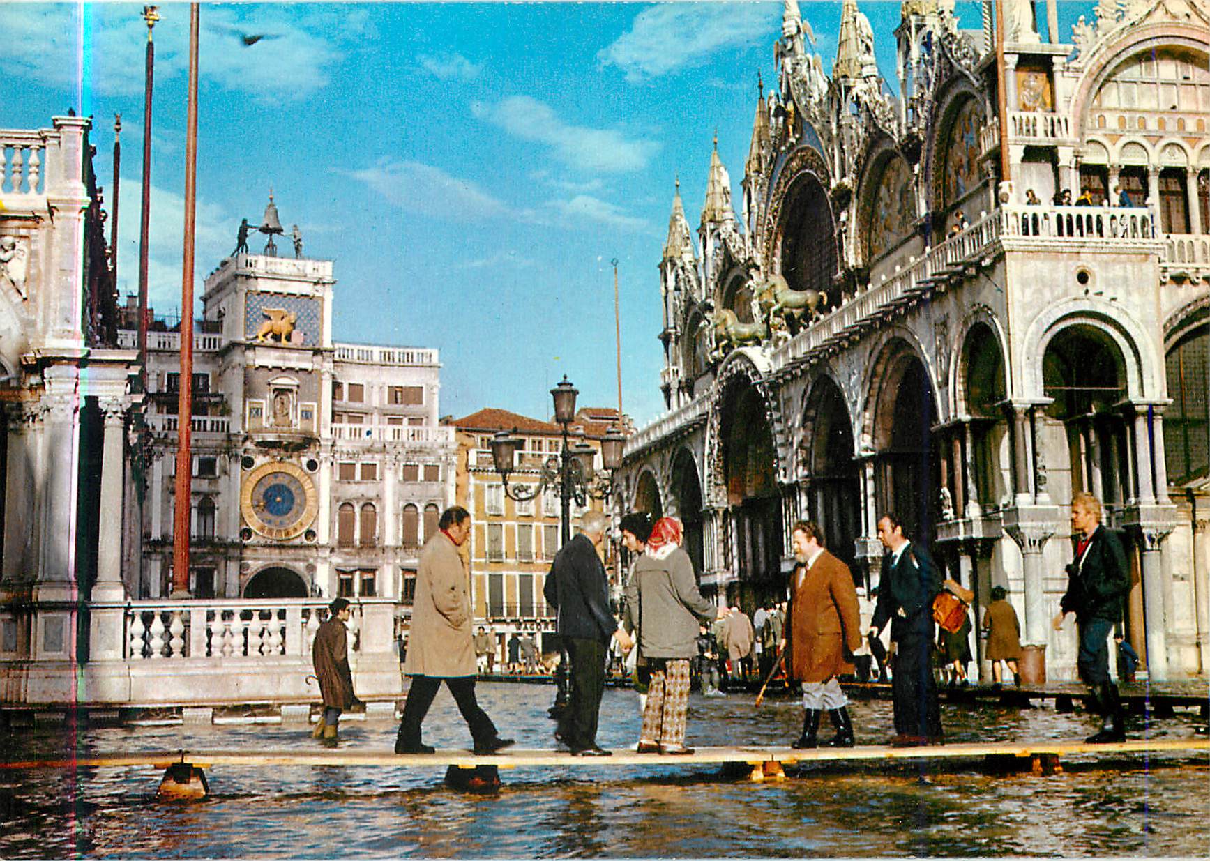 CPM Venezia St Marco Maree Haute