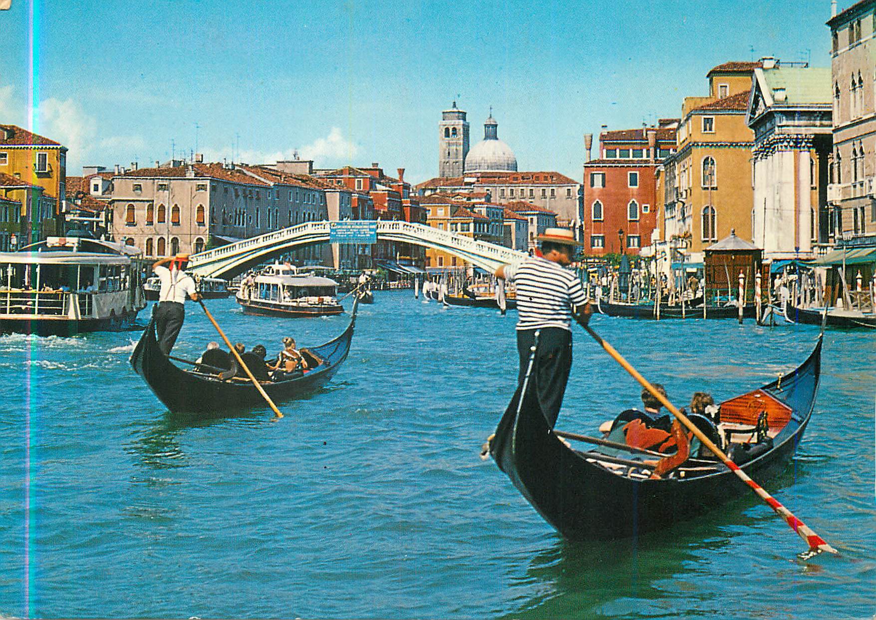 CPM Venezia Le Canal Grand et le Pont des Scalzi