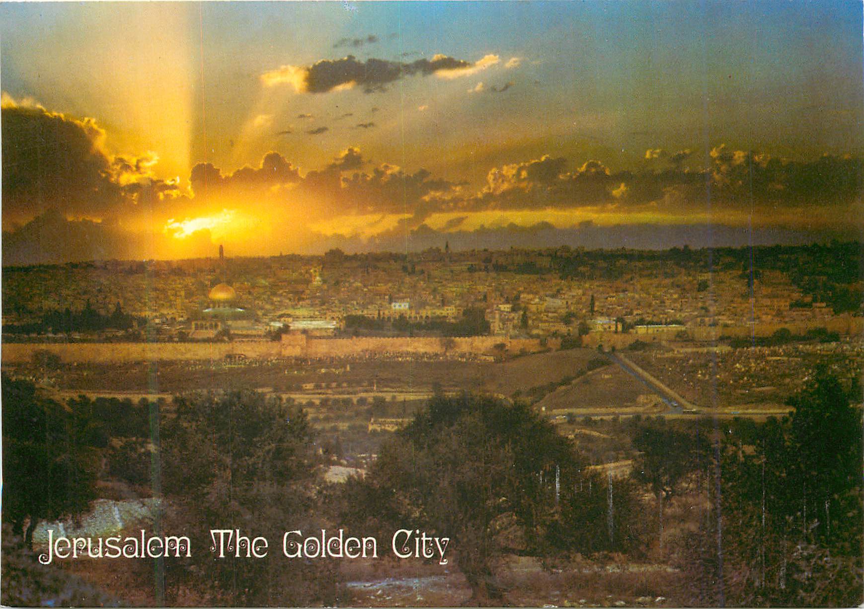 CPM Jerusalem The Golden City
