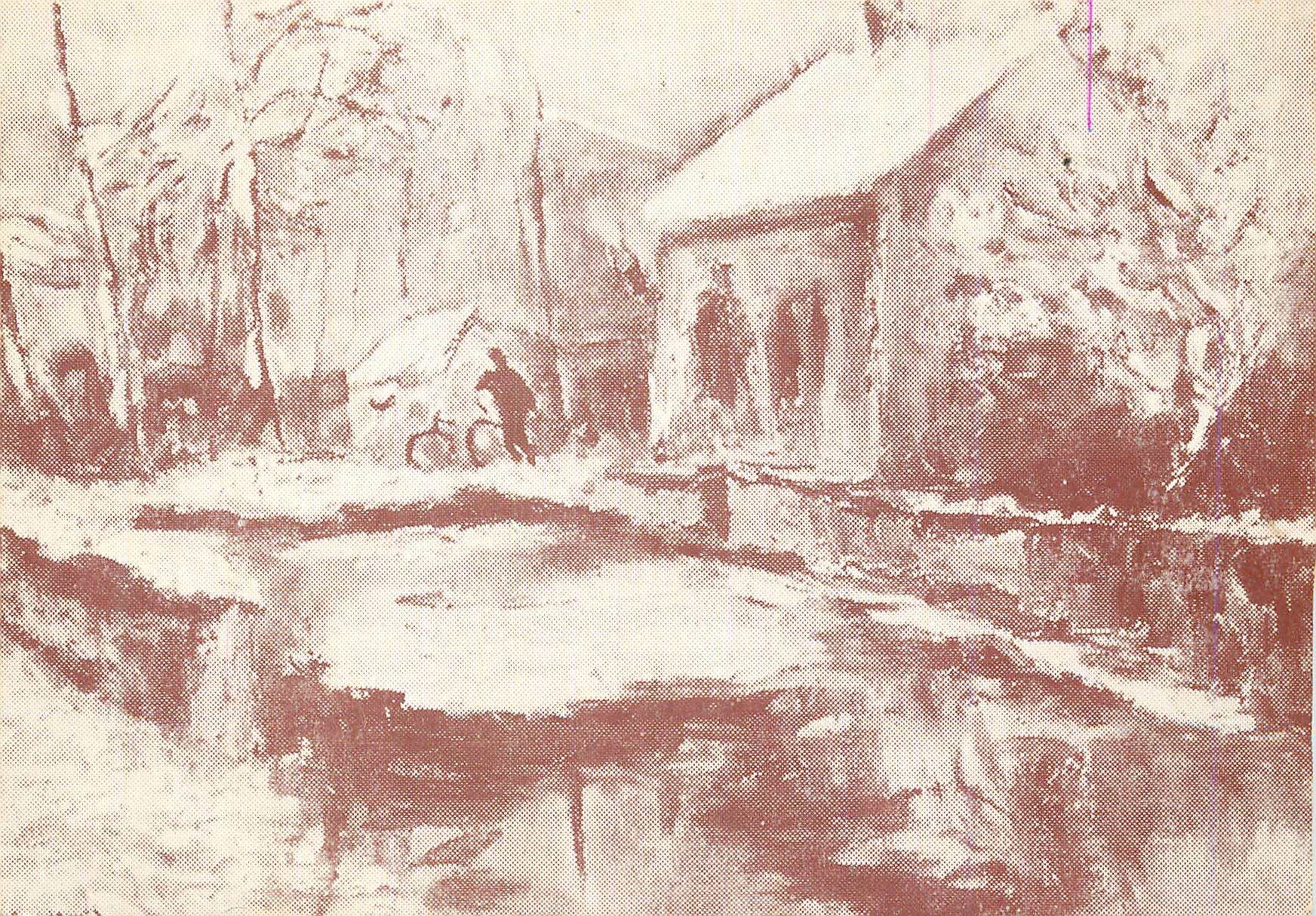 CPM La Mare St Lucien Tableau par William Clochard