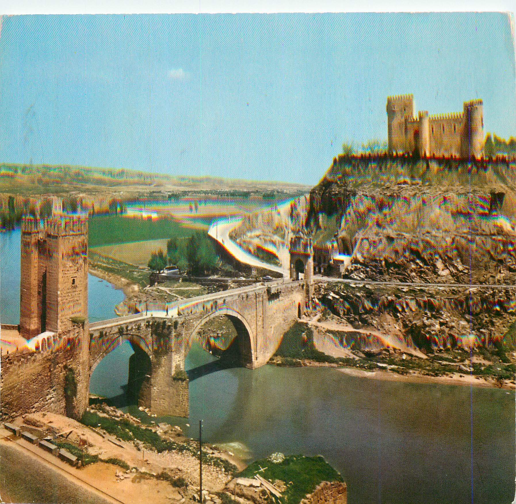 CPM Toledo Pont d'Alcantara et San Servando Castle