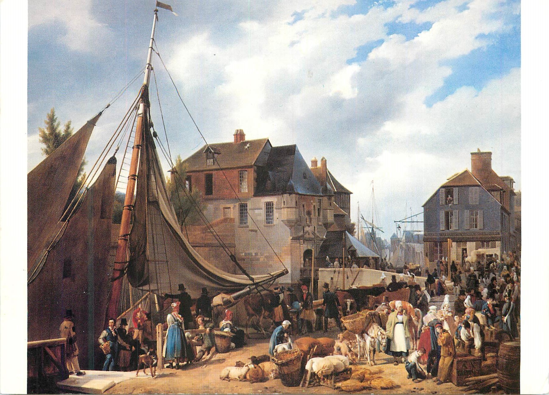CPM Paris Musee du Louvre Anne Xavier Leprince (1799 1826)