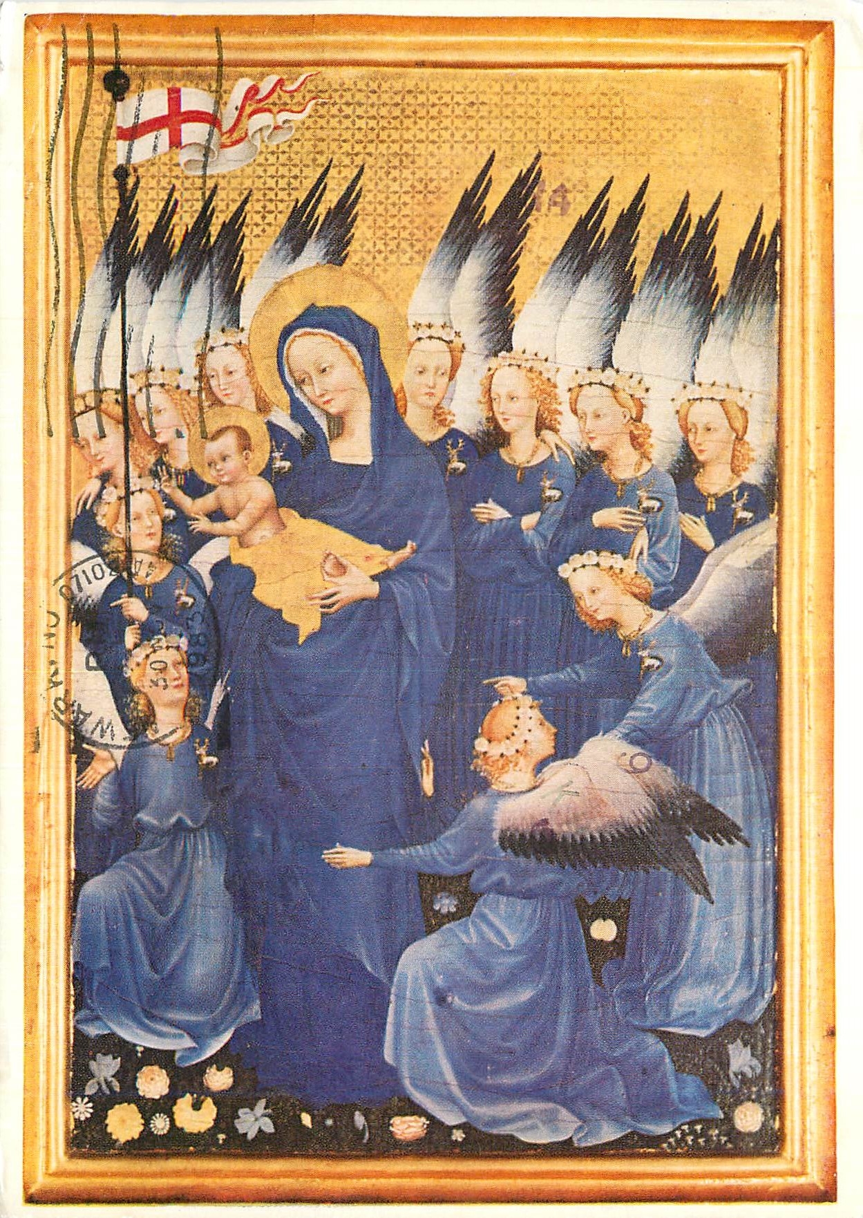 CPM National Gallery French School (c 1395 or Later) Details of Larger Colour Reproductions Available on Request