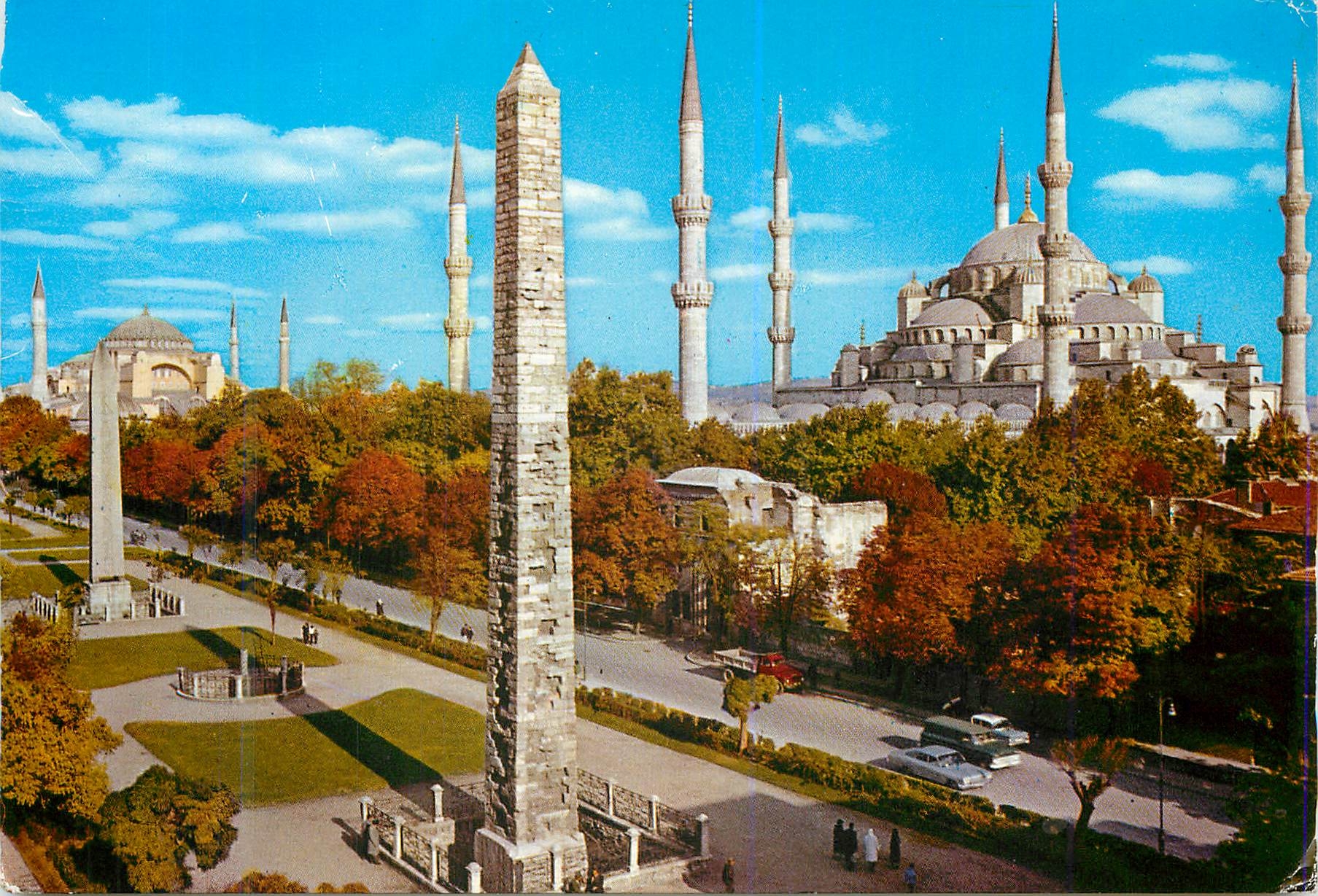 CPM Istanbul Ve Saheserleri Hippodrome et la Mosquee Bleue