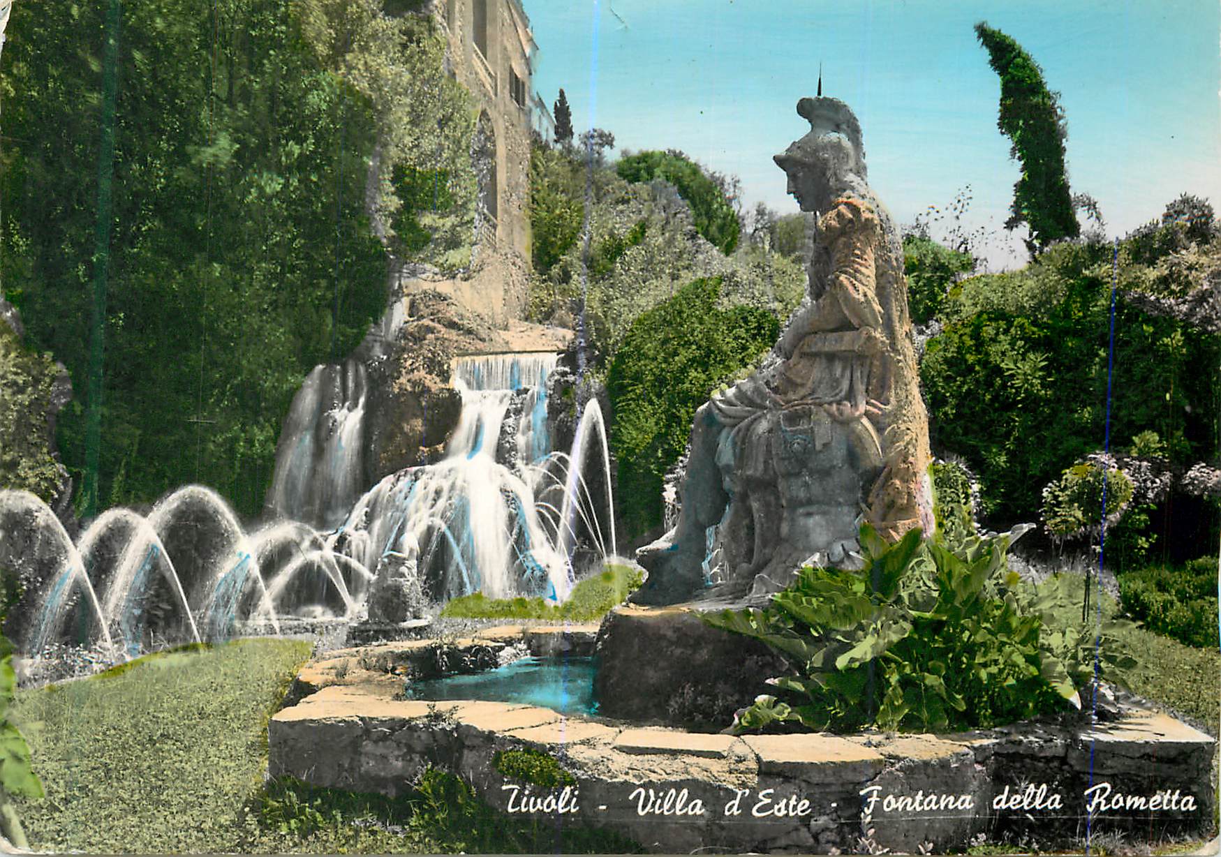 CPM Tivoli Villa d'Este Fontana della Rometta
