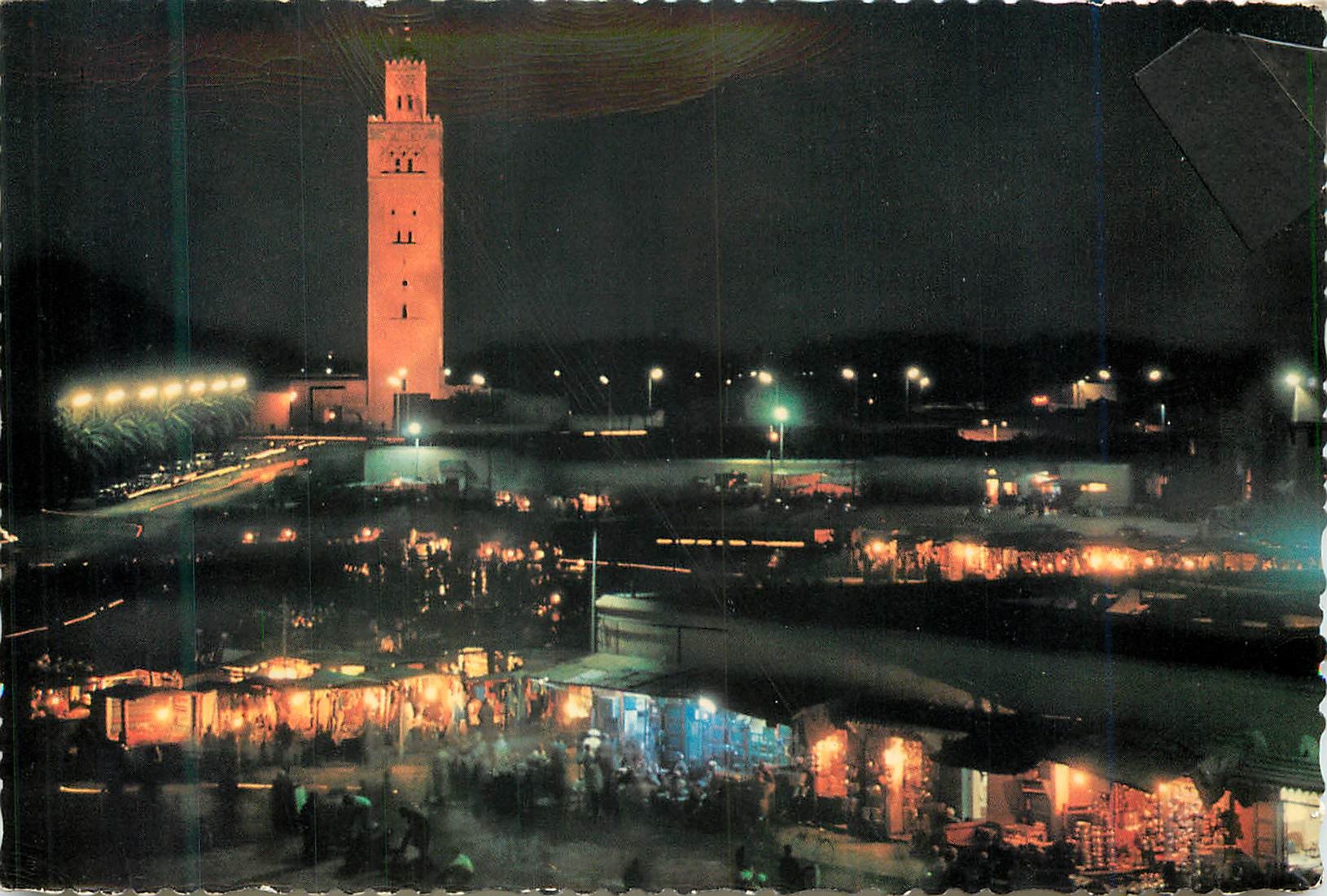 CPM Nuit a Marrakech