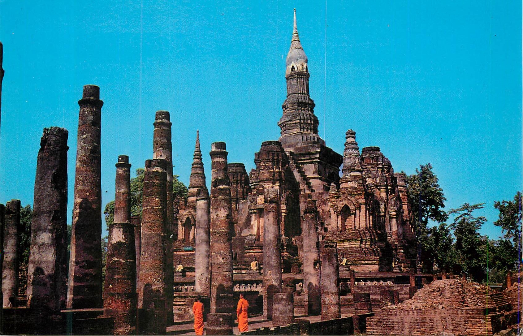 CPM The Ancient Remains of Wat Mahathat Sukothai KNorthern Thailand
