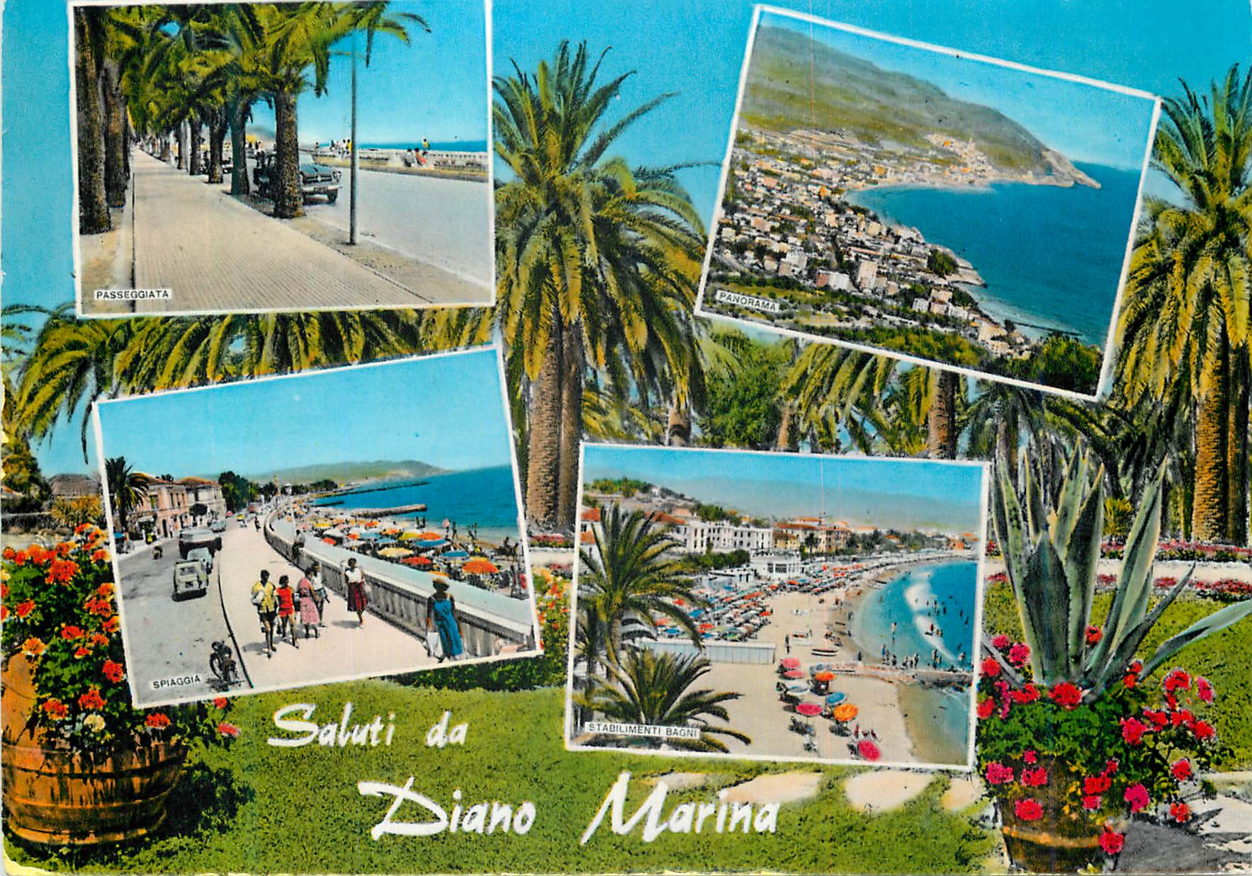 CPM Salutations de Diano Marina Riviera dei Fiori