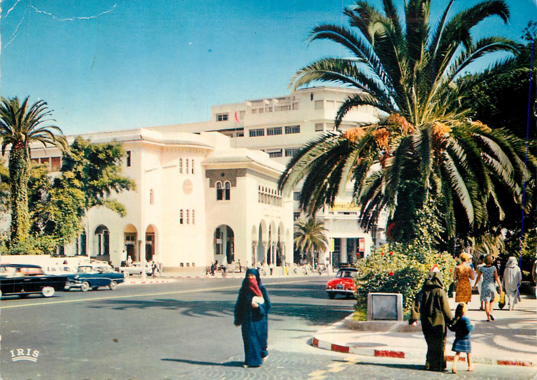 CPM Casablanca La Poste (Archit Laforgue)