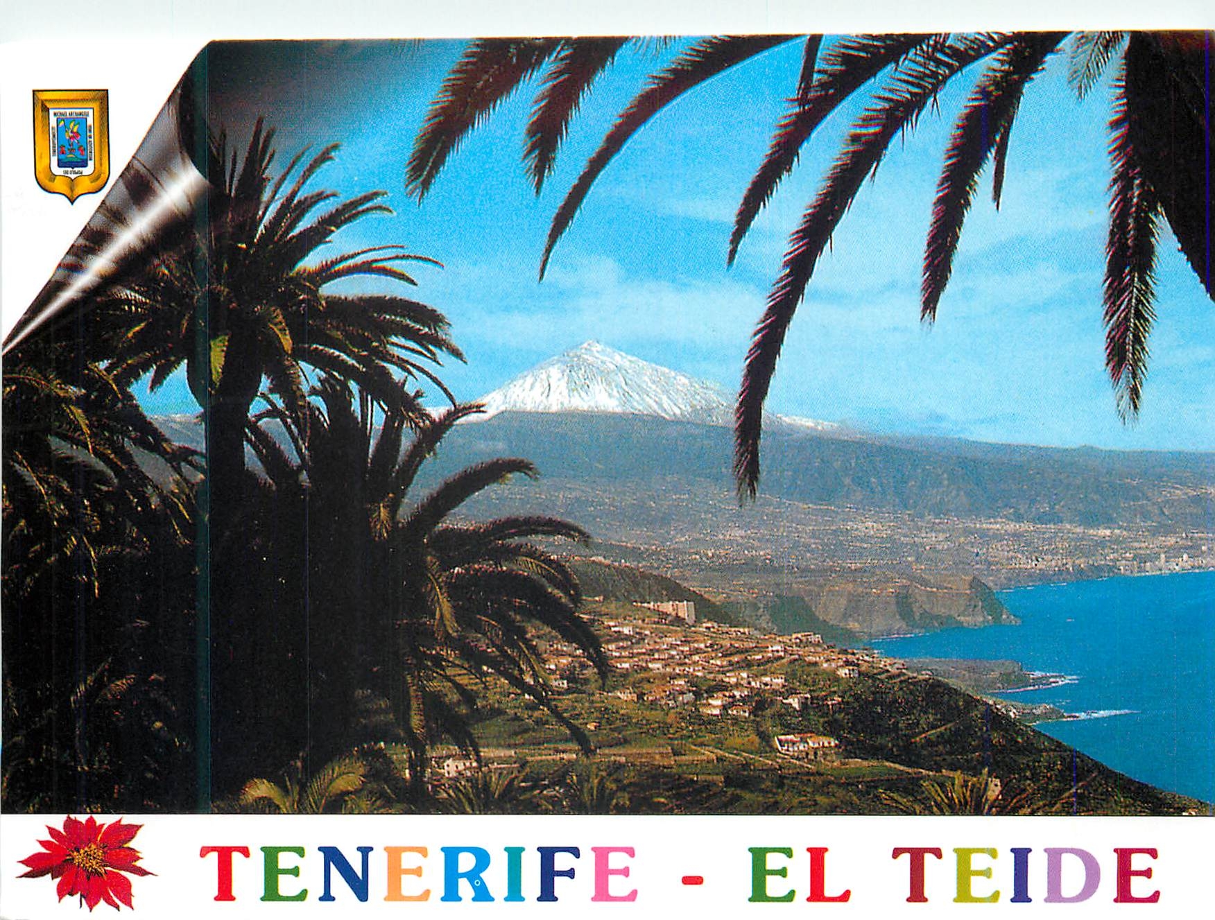 CPM Tenerife El Teide Cote Nord de L'Ile Avec le Teide (3717 m)