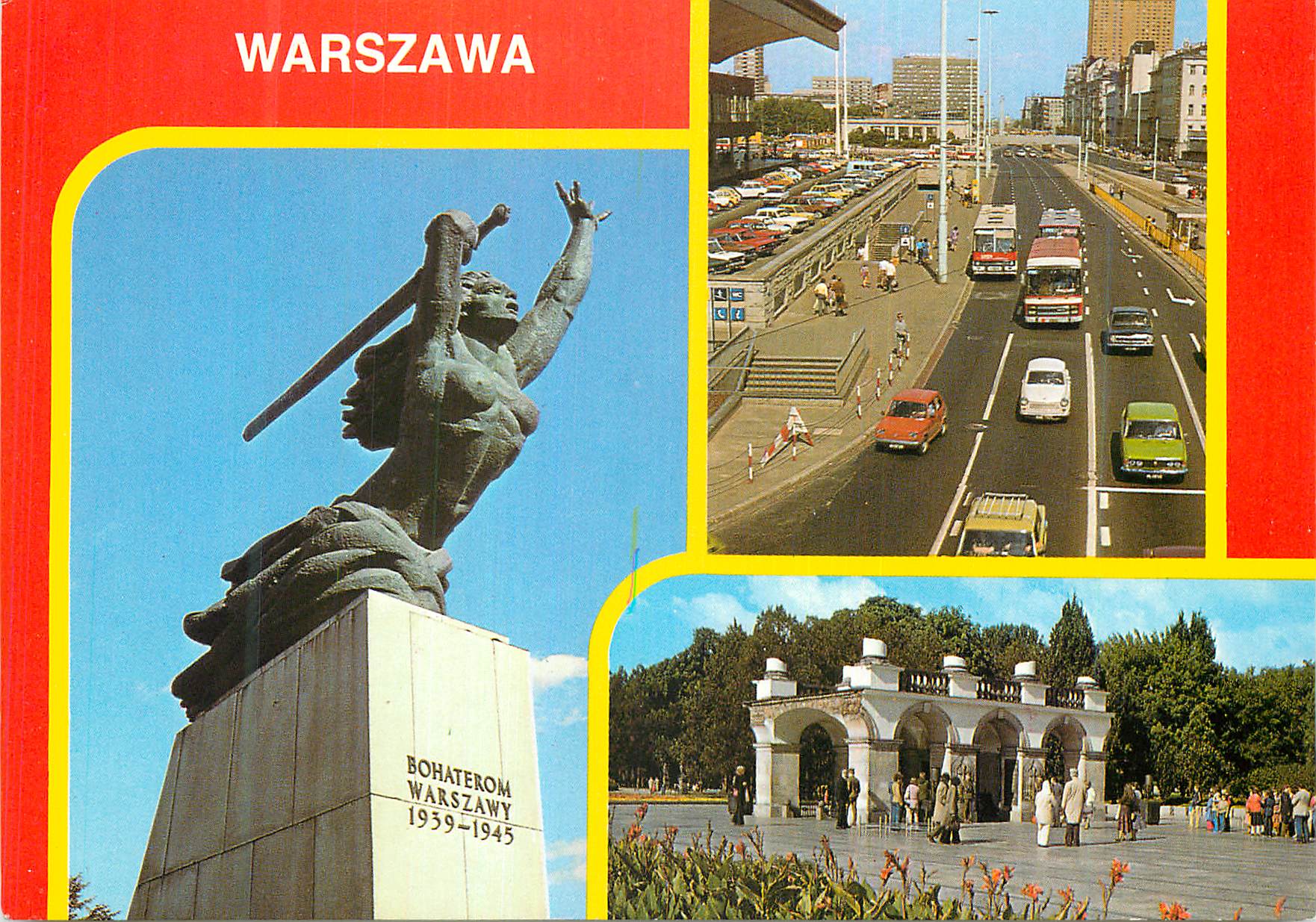 CPM Warszawa Polmnik Bohalorow Warszawy Aleje
