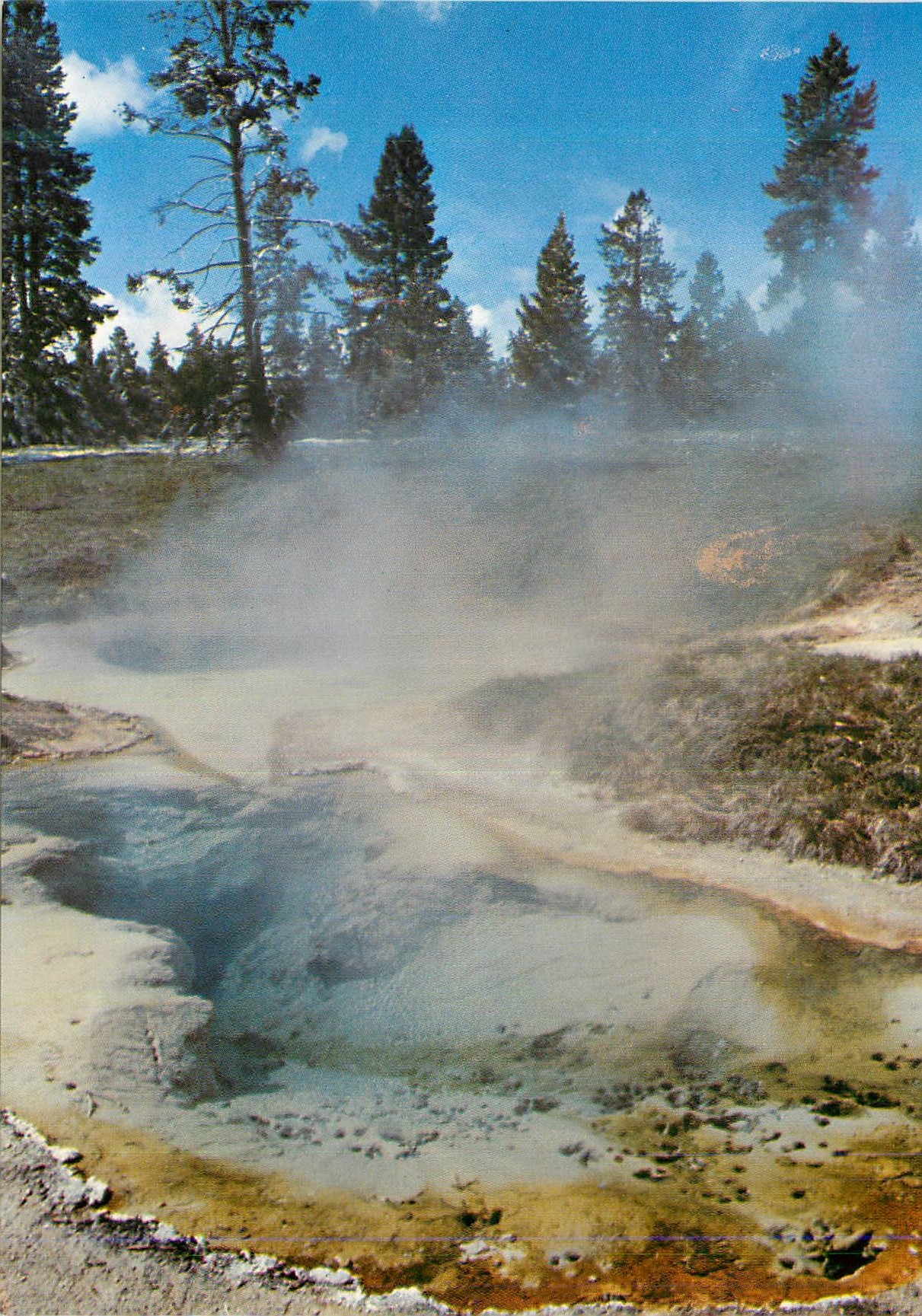 CPM Seismograph Pool Yellowstone National Park West Thumb Geyser Basin