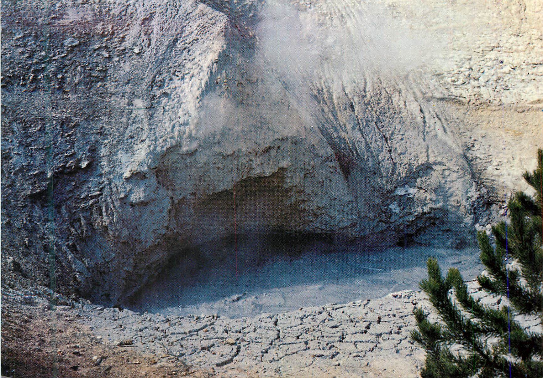 CPM Mud Volcano Yellowstone National Park Located on the Canyon Lake Highway