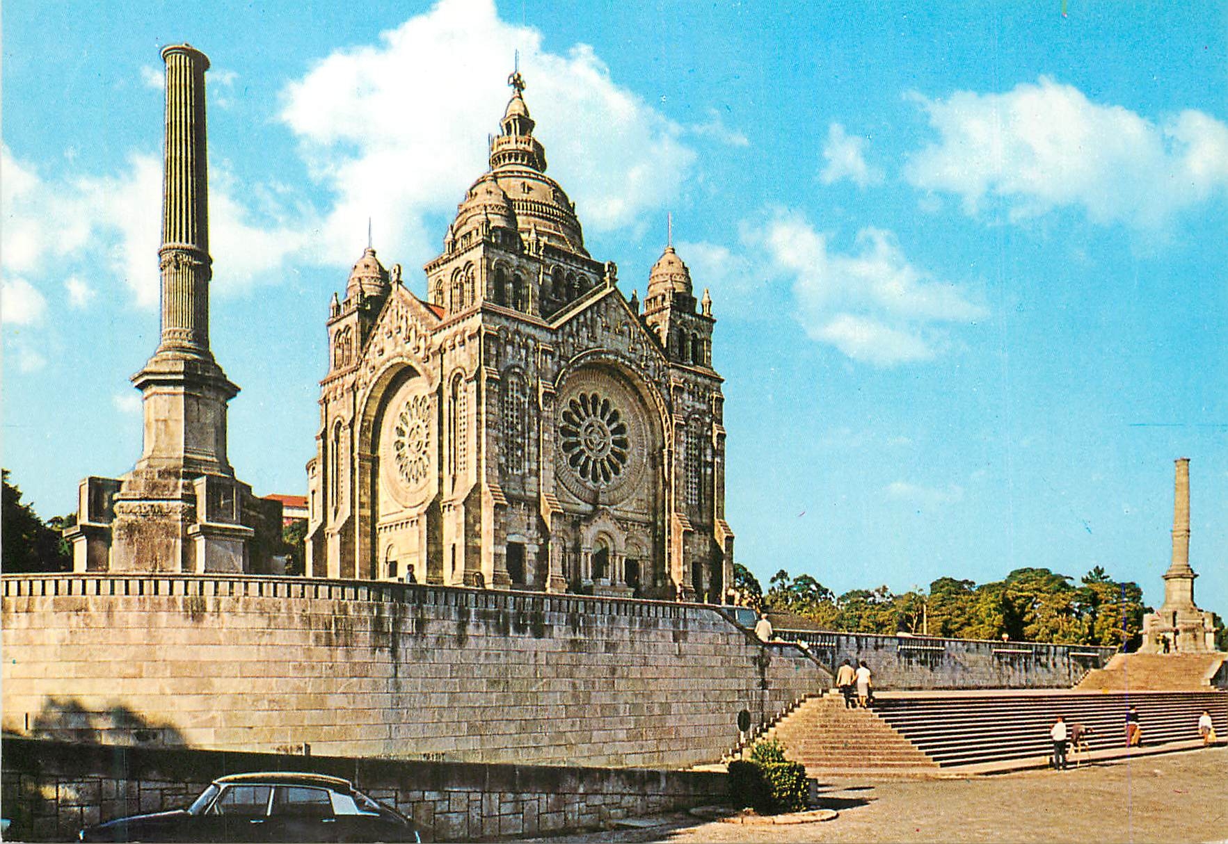CPM Viana do Castelo Portugal Eglise du Mont de Sainte Lucie