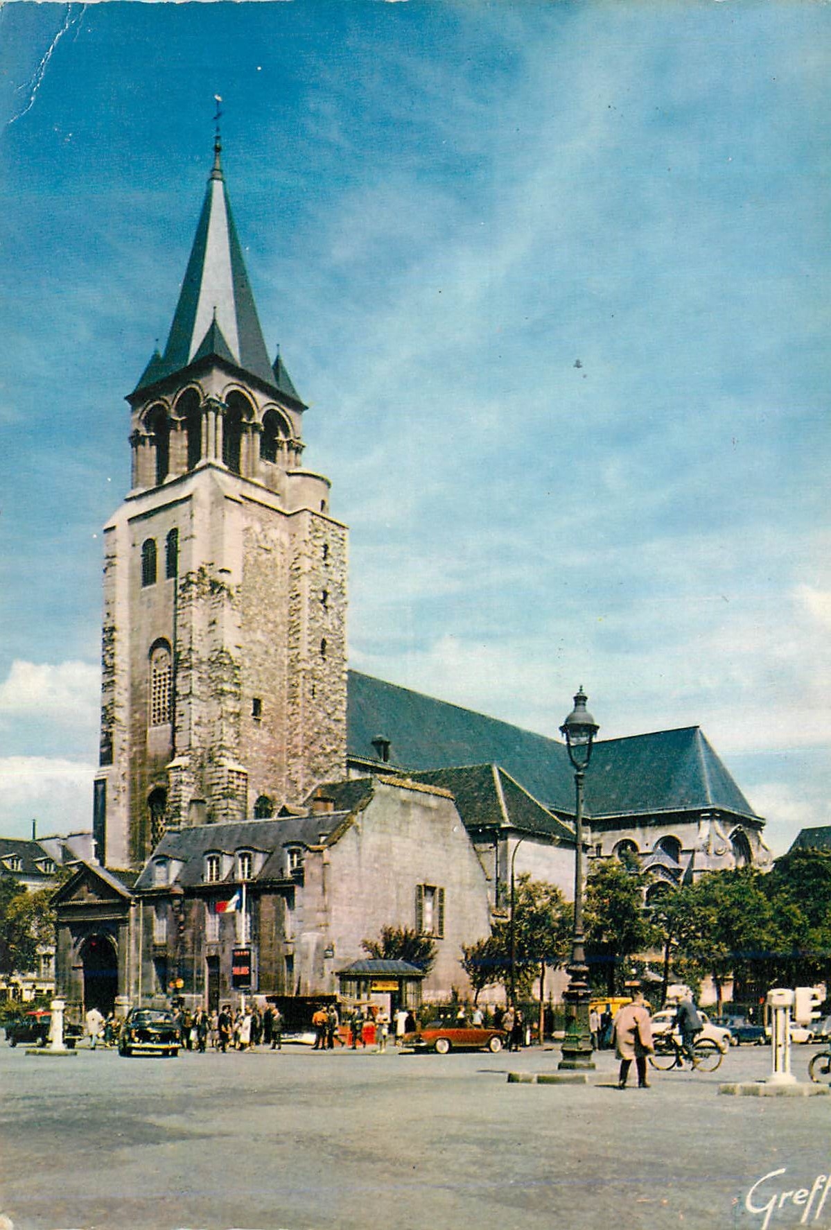 CPM Paris Eglise Saint Germain des Pres