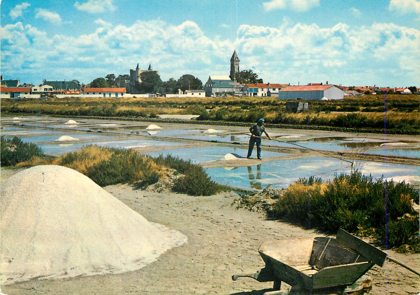 CPM La Vendee Touristique Ile de Noirmoutier Les Marais Salants