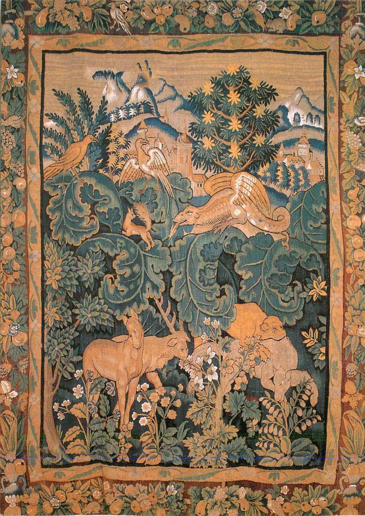 CPM Angers (Maine et Loire) Chateau Logis du Gouverneur Verdure Flamande (XVIIe S)