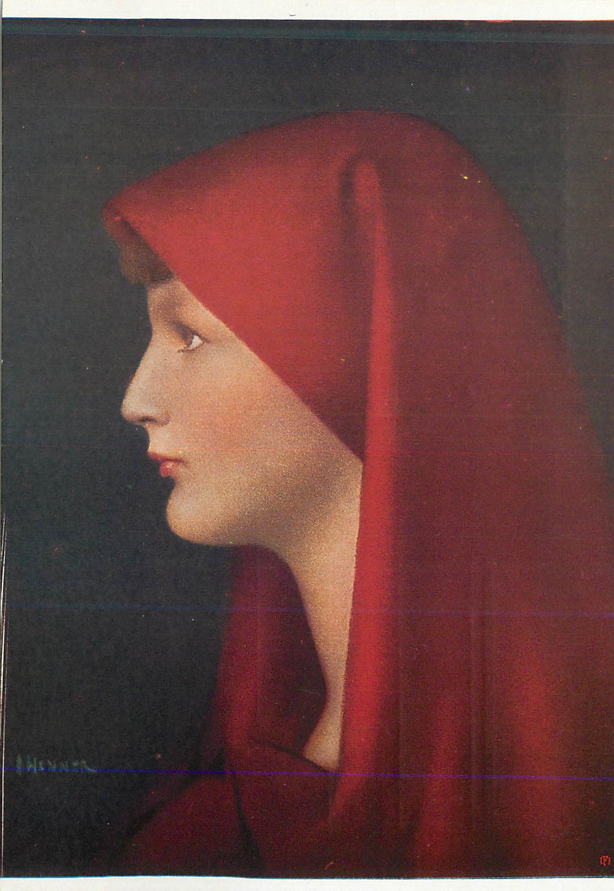 CPM Jean Jacques Henner (1829 1905) Fabiola (Ecole Francaise)