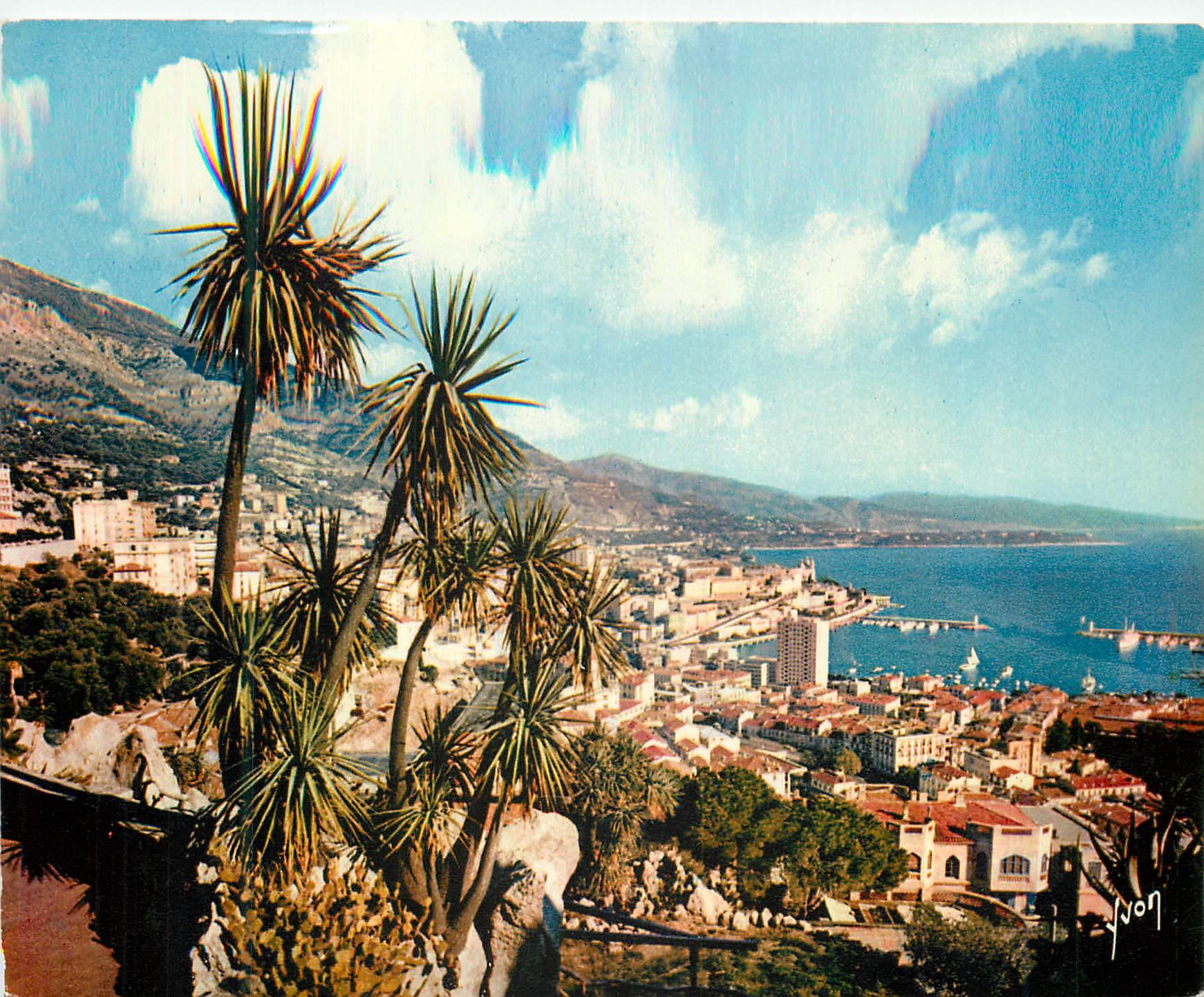 CPM La Cote D'Azur Monte carlo Vue Generale