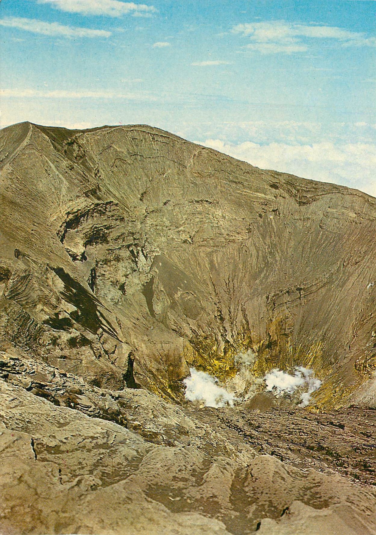 CPM Crater of the Irazu Volcano in the Province of Cartago Costa Rica A C