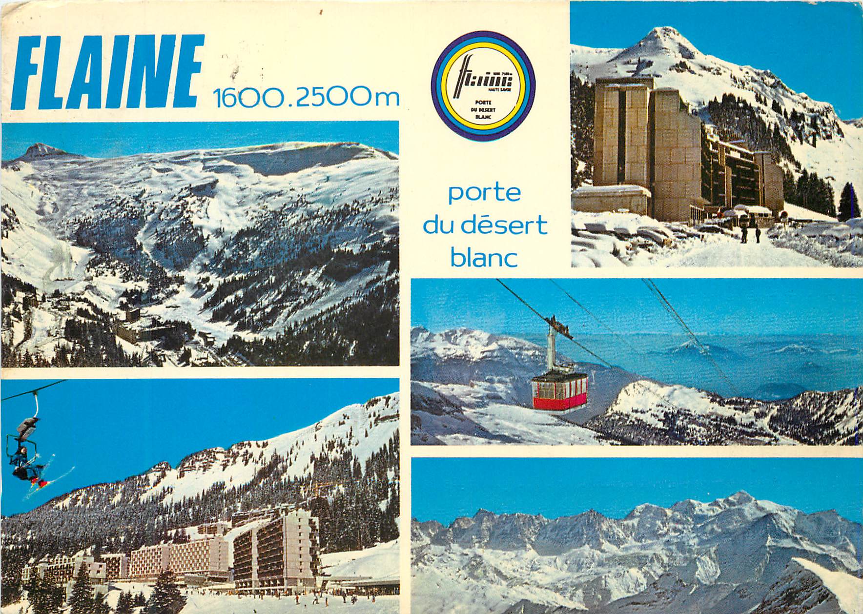 Flaine — Porte du Désert Blanc — Combiér Imprimeur Mâcon