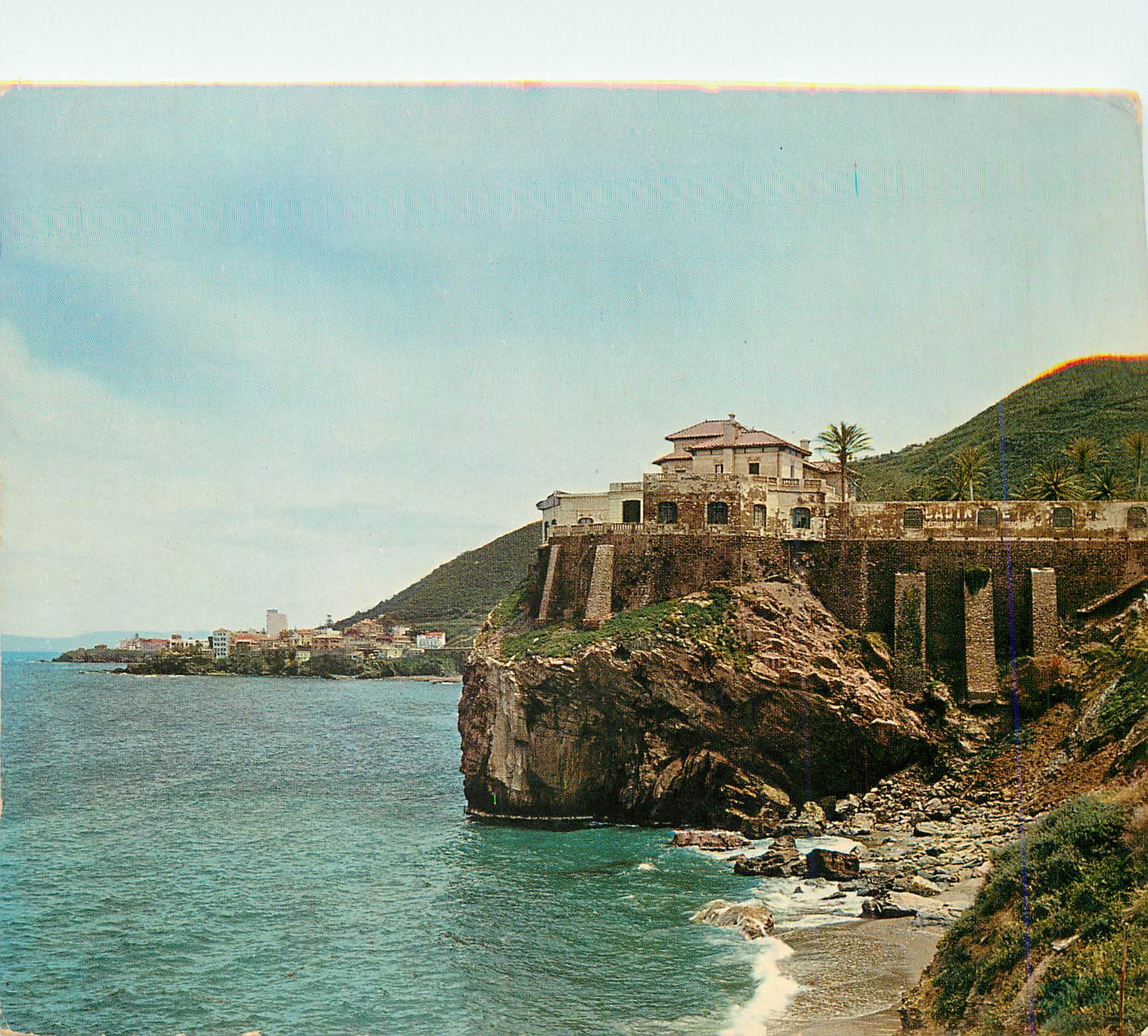 CPM The Beaches of Algiers Cape The Corniche