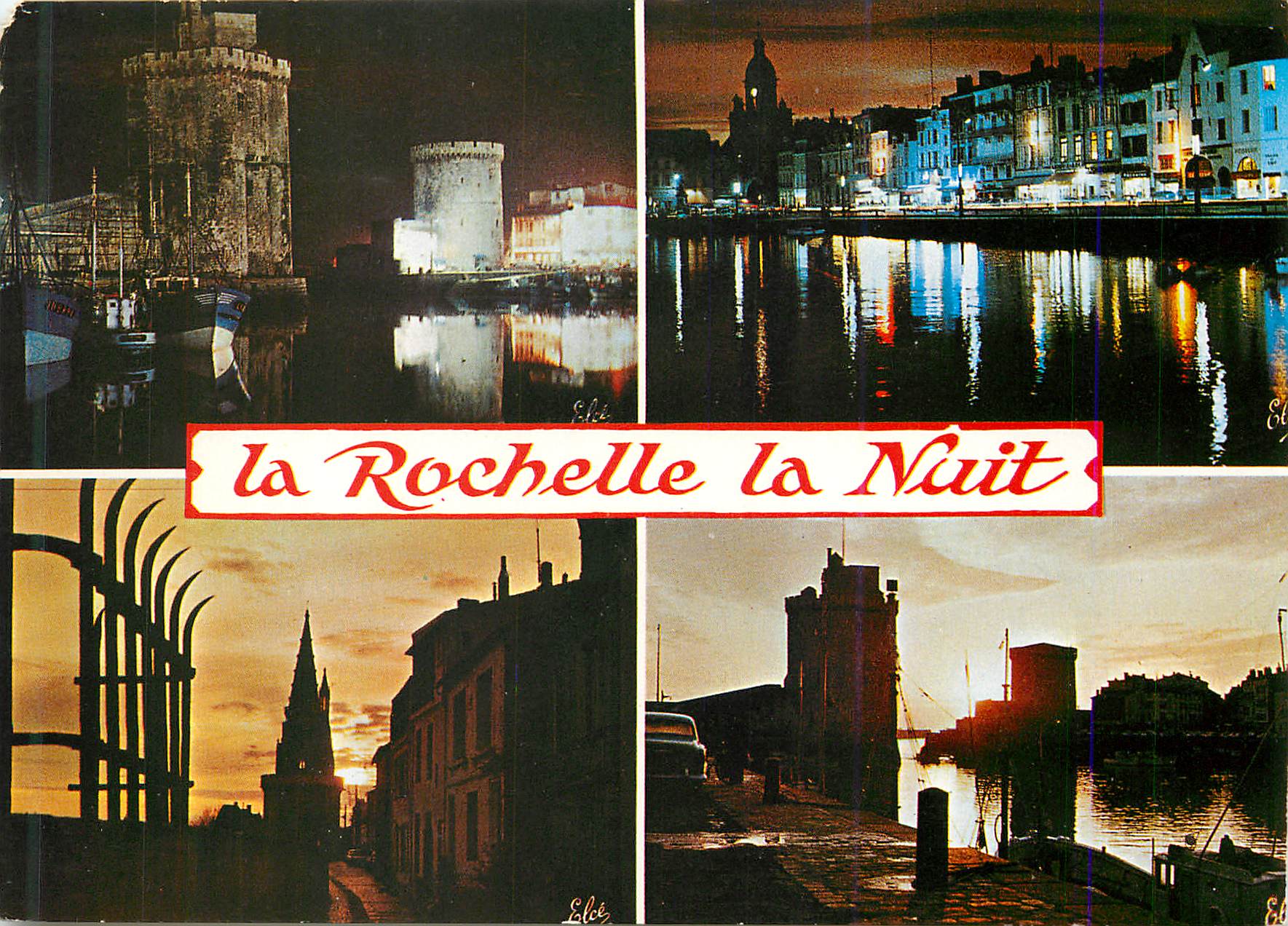CPM La Rochelle la Nuit